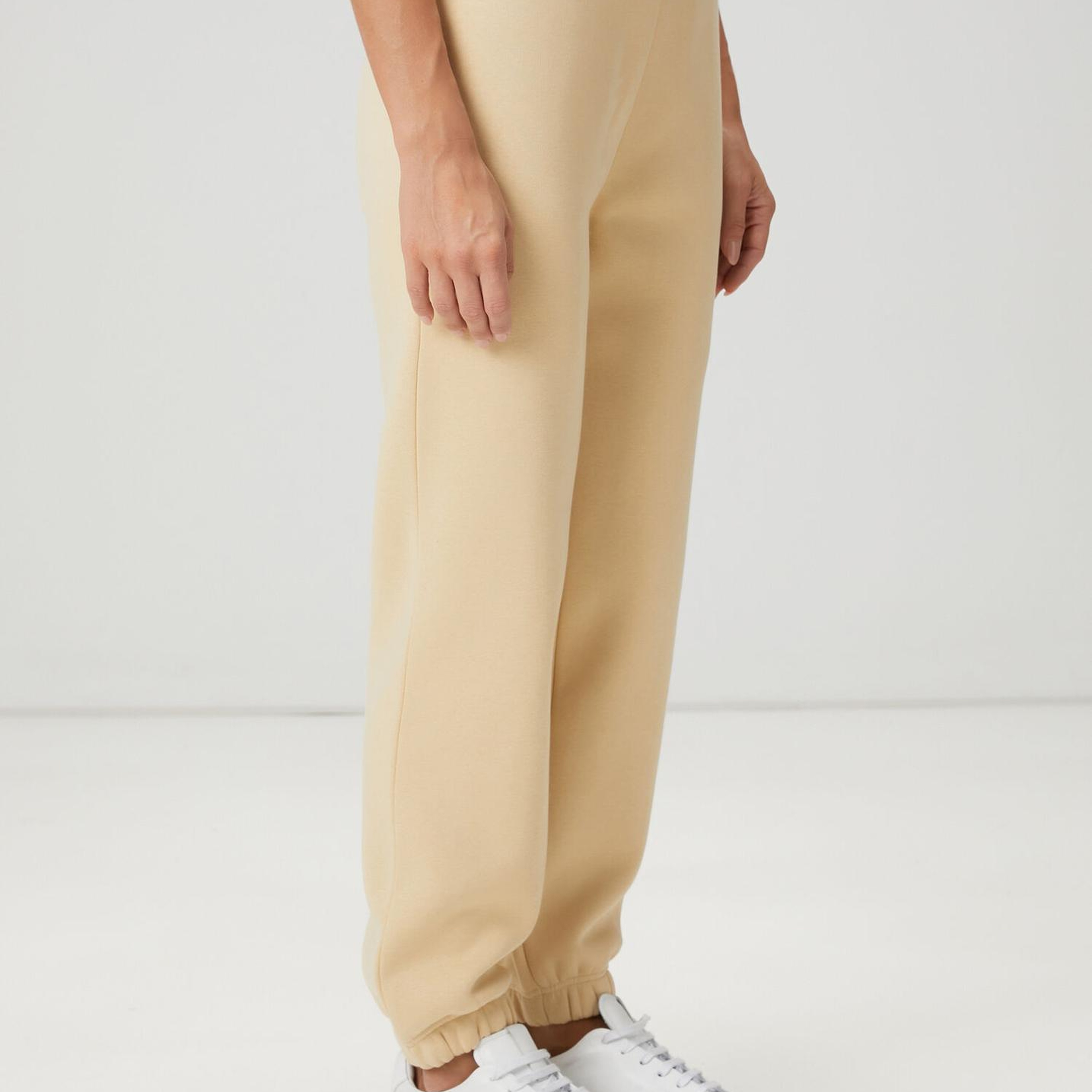 Beymen Club Kadın Krem Jogger Pantolon