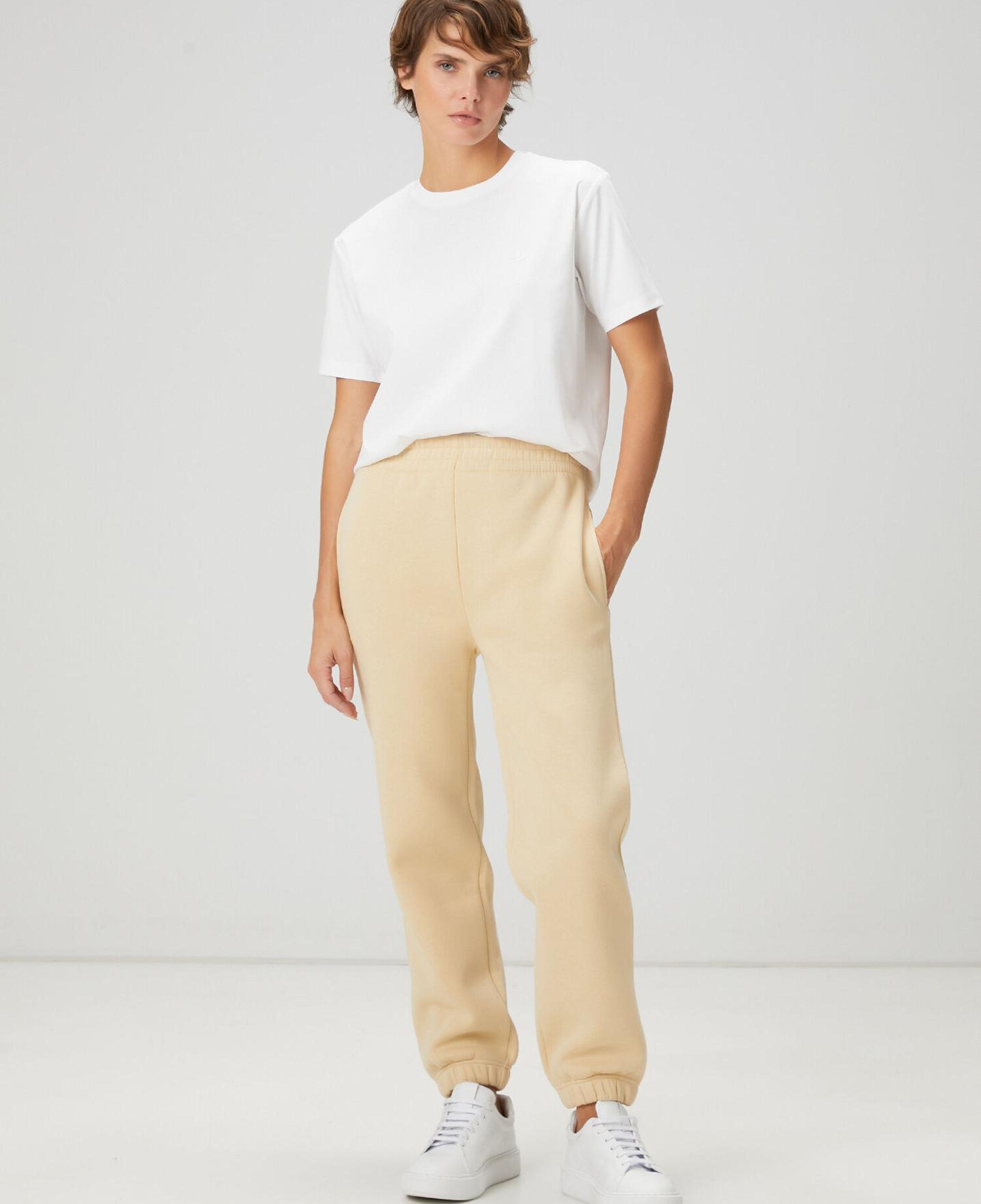 Beymen Club Kadın Krem Jogger Pantolon