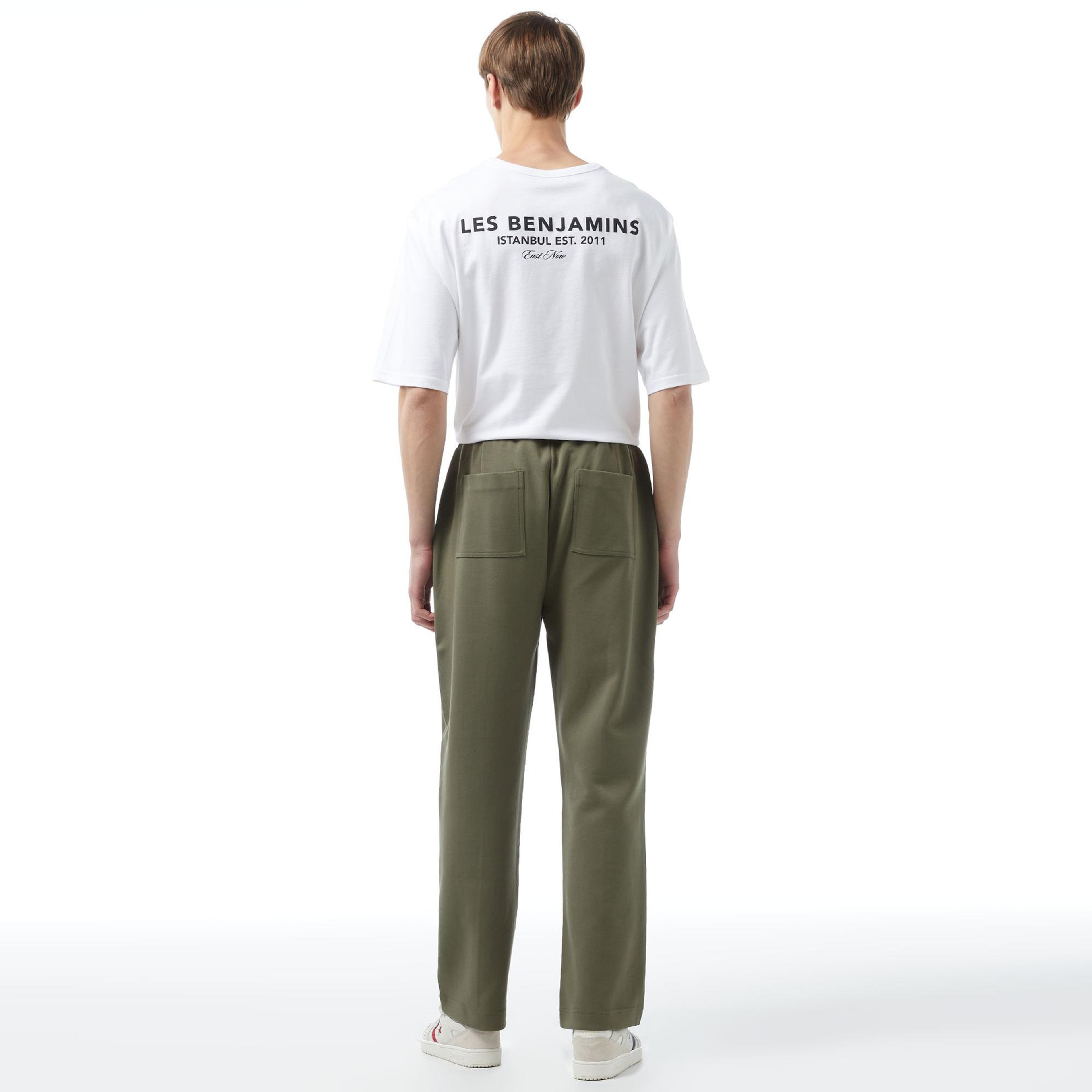 Les Benjamins 407 Erkek Haki Eşofman Altı