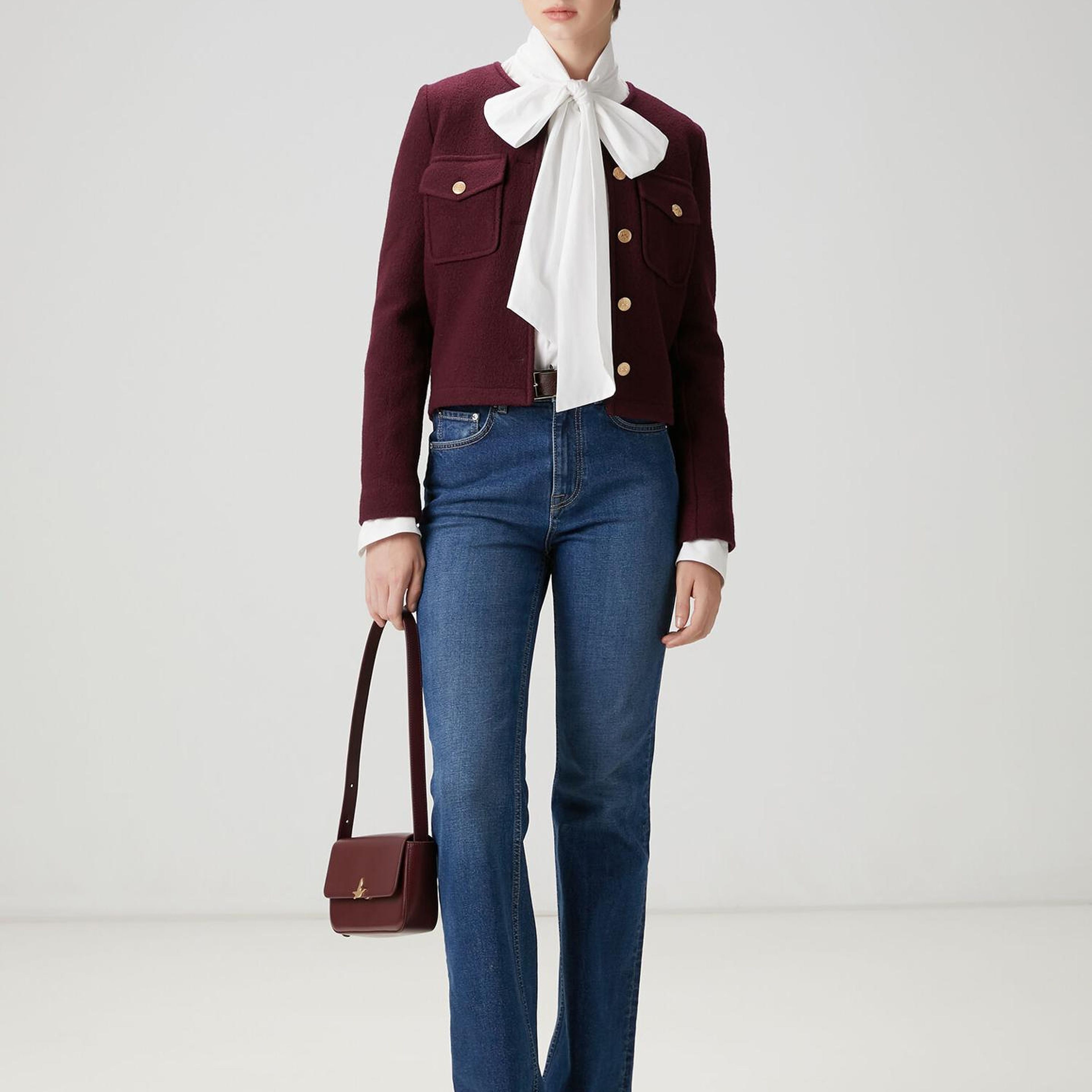 Beymen Club Kadın Mavi Taşlı Slouchy Jean Pantolon