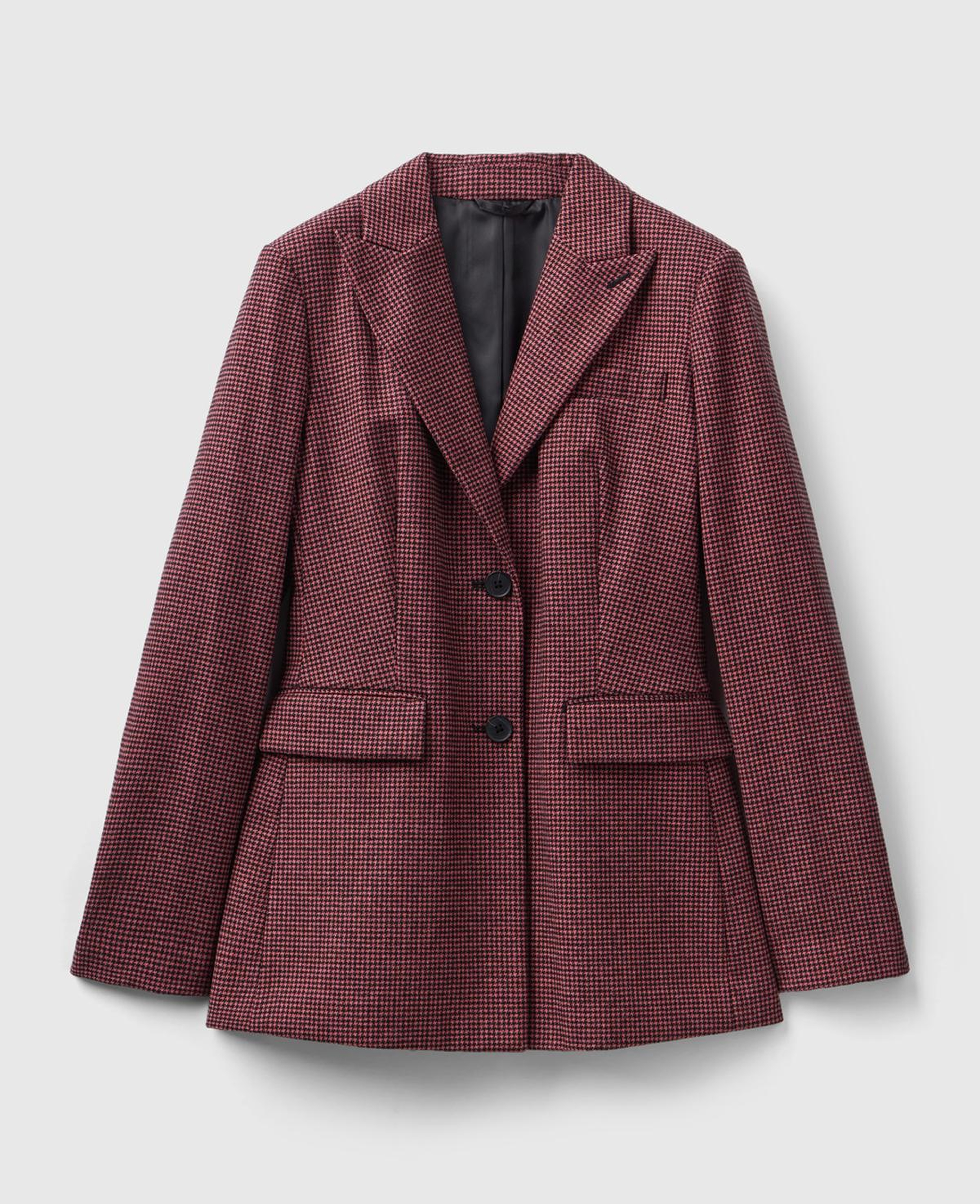 Kadın Pembe 2 Düğmeli Ceket