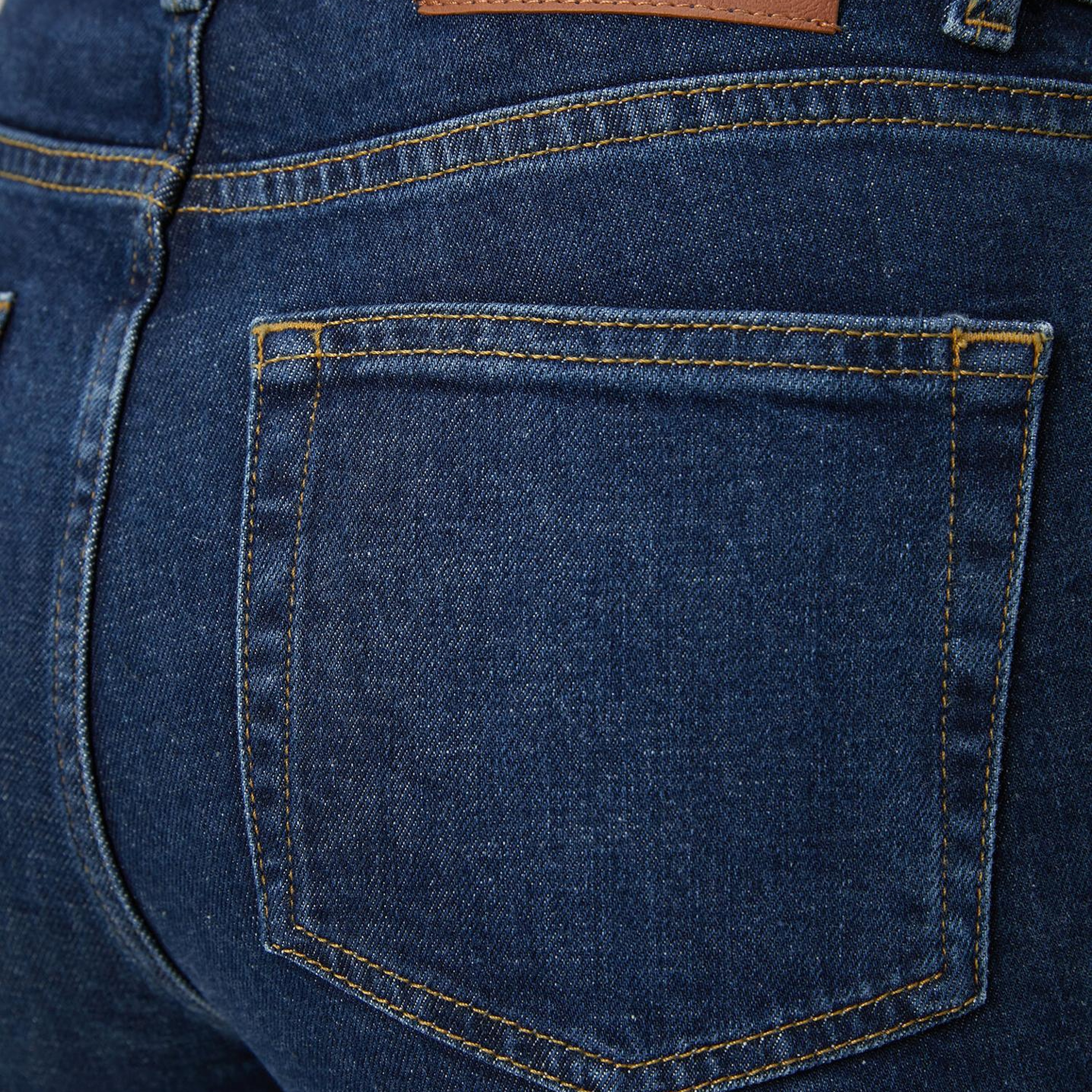 Beymen Club Kadın Slim Straight Mavi Yırtmaçlı Jean Pantolon