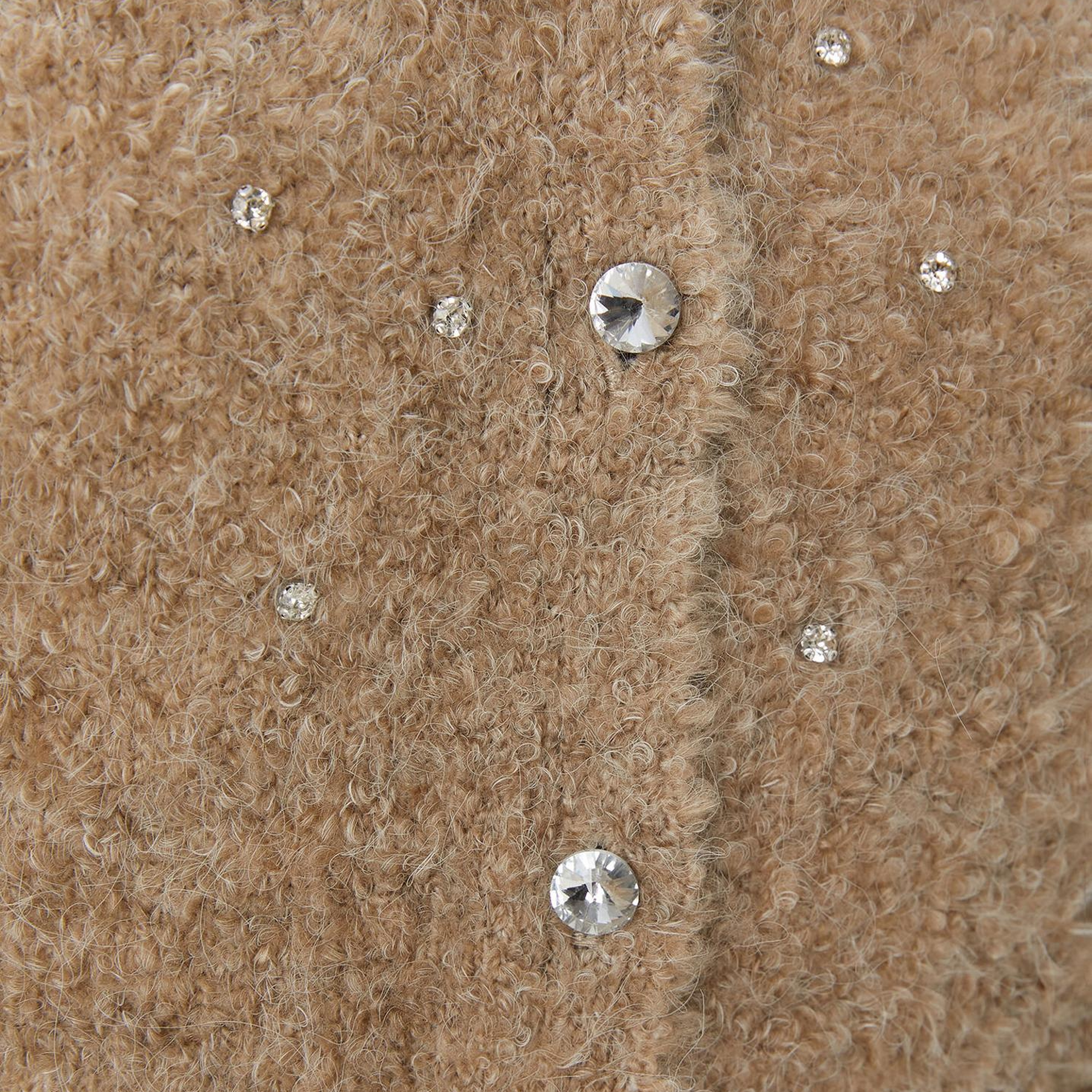 Beymen Club Kadın Vizon Serpme Taşlı Hırka