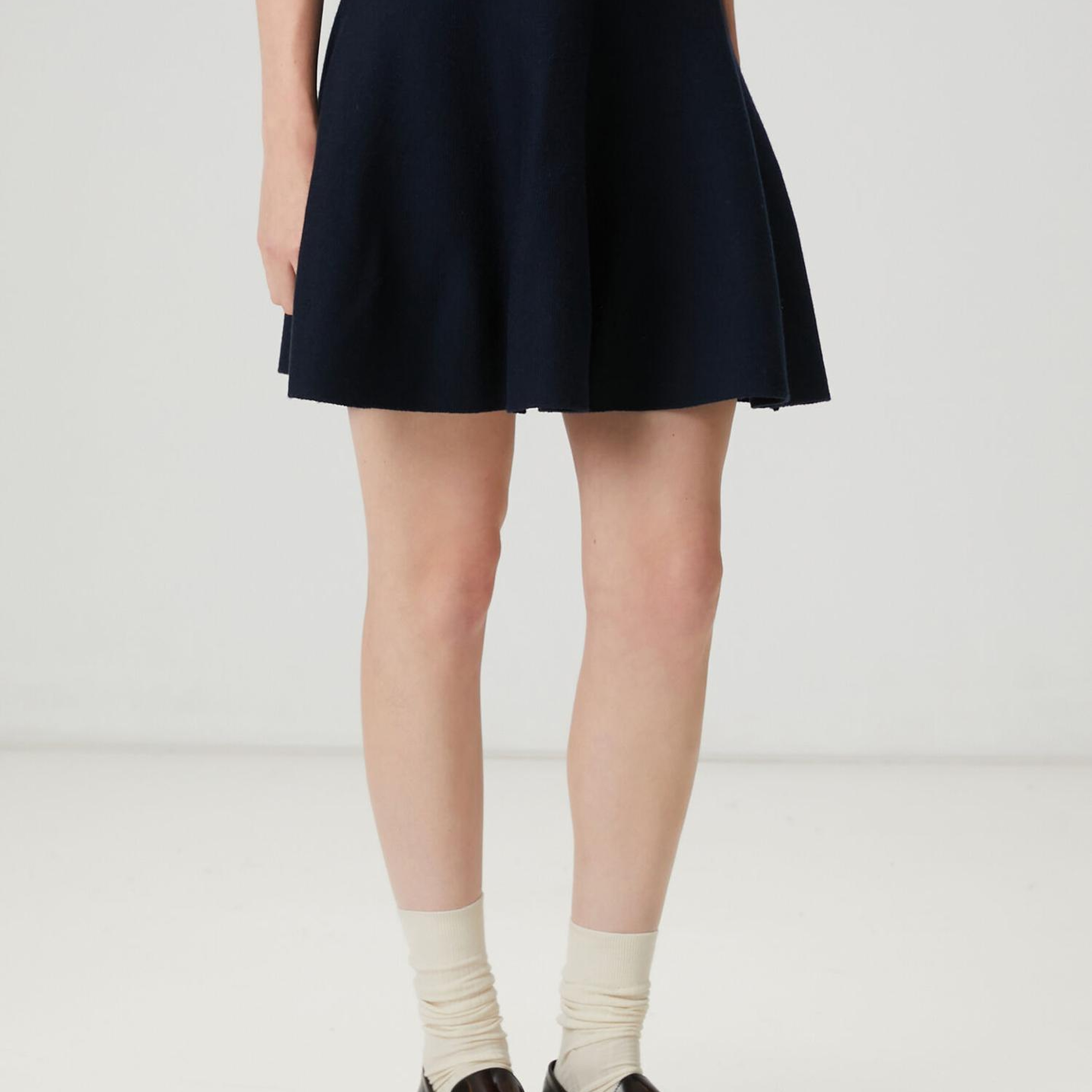 Beymen Club Kadın Lacivert Mini Triko Etek