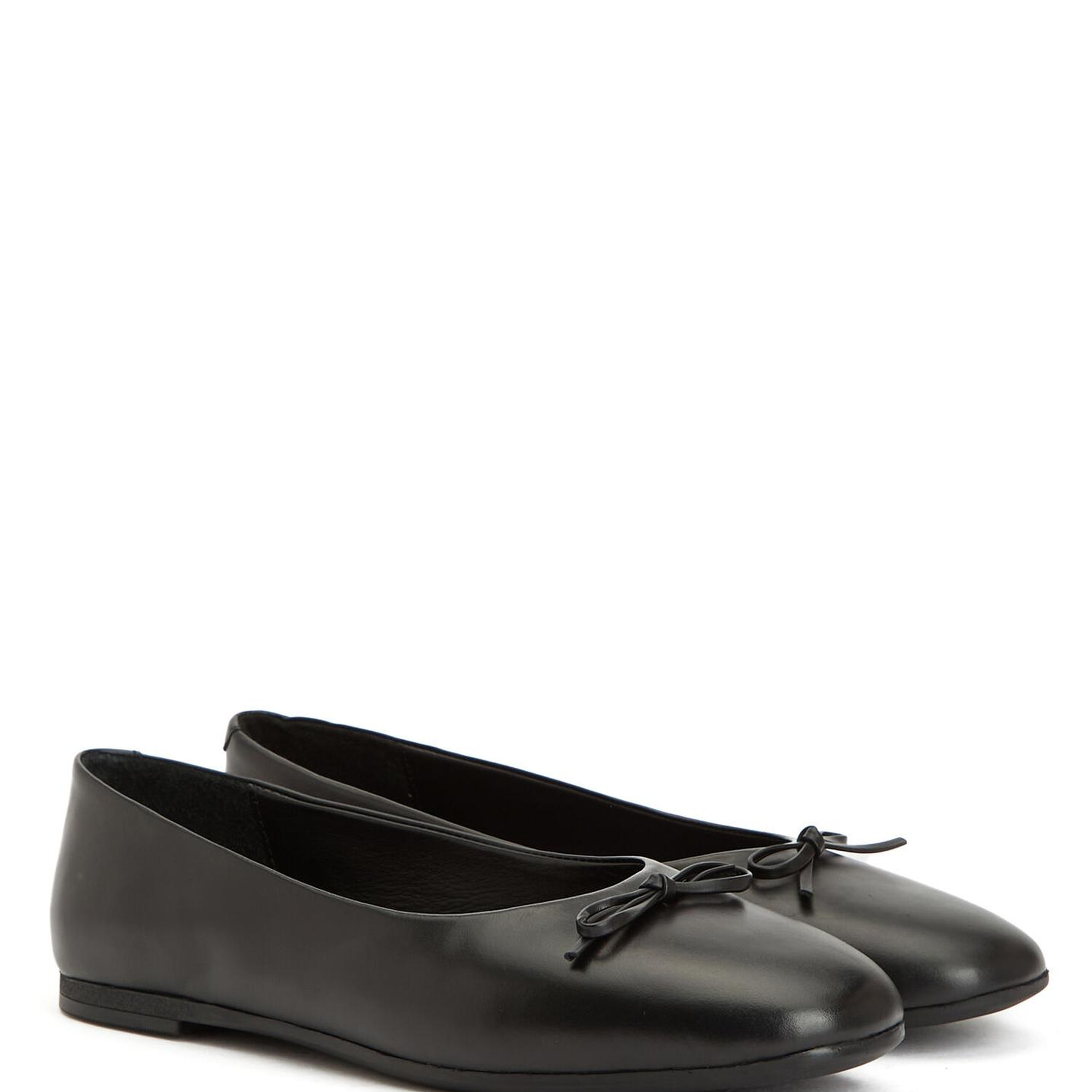 Beymen Club Kadın Siyah Deri Babet