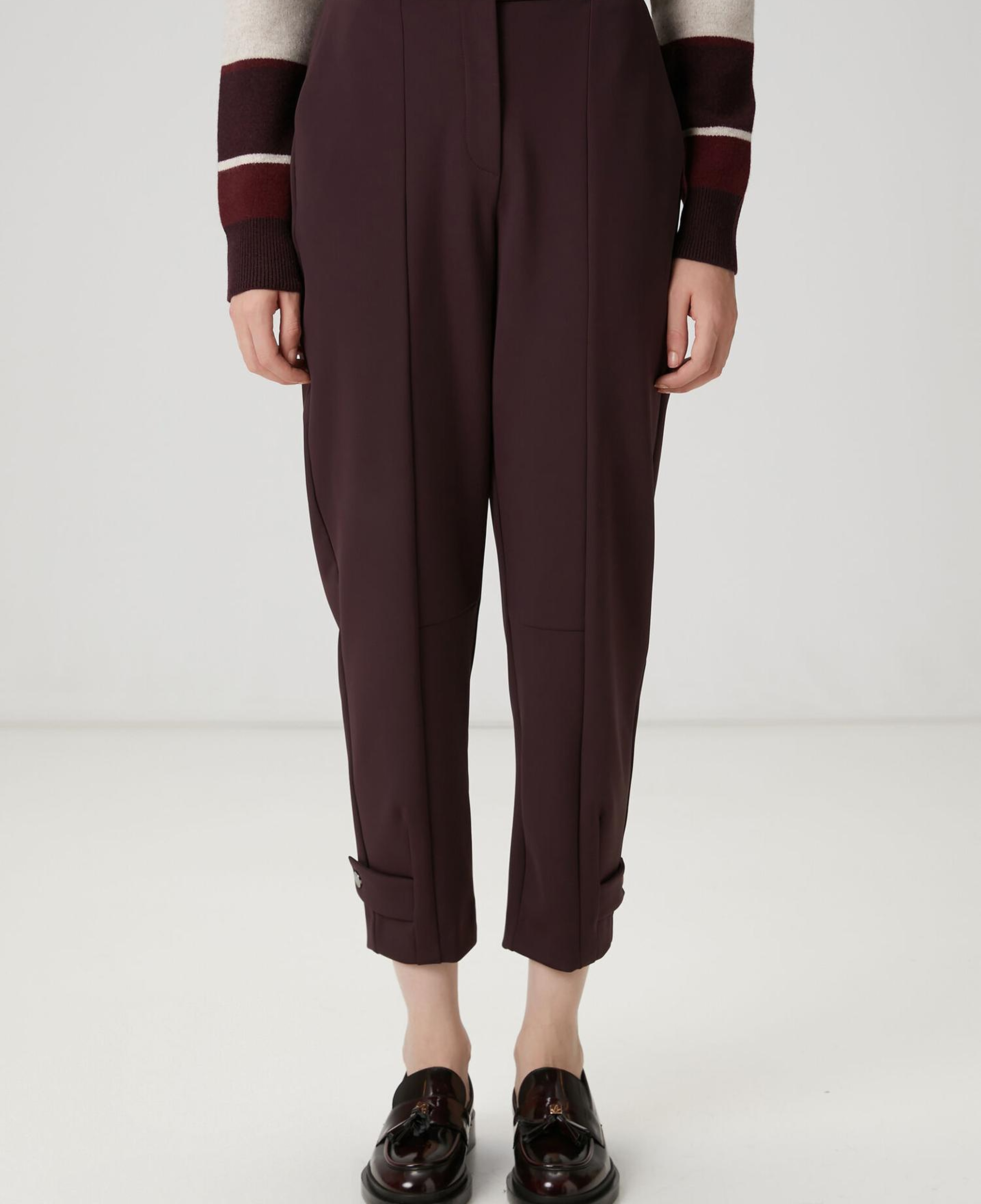 Beymen Club Kadın Bordo Scuba Jogger Pantolon