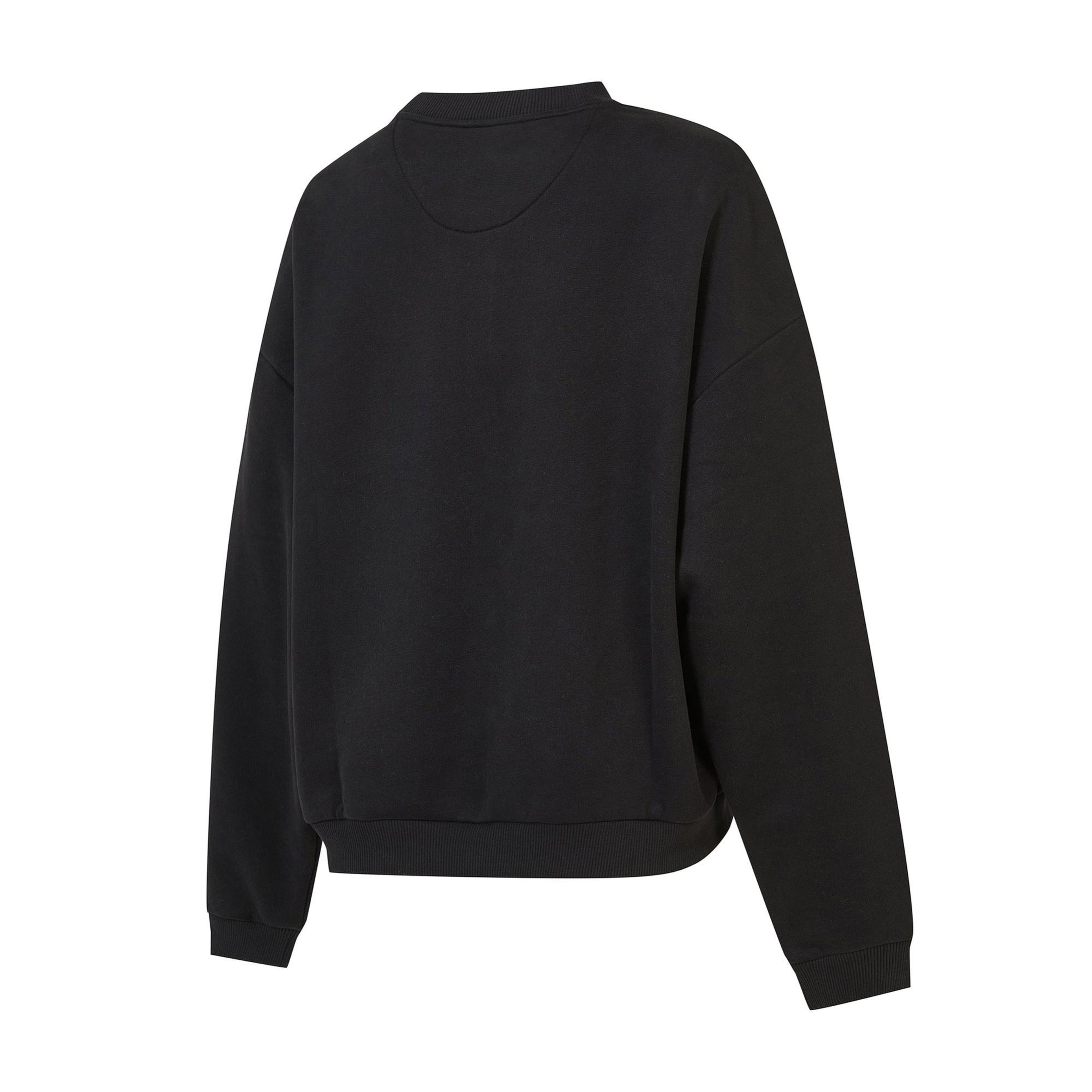 New Balance Lifestyle Kadın Siyah Sweatshirt