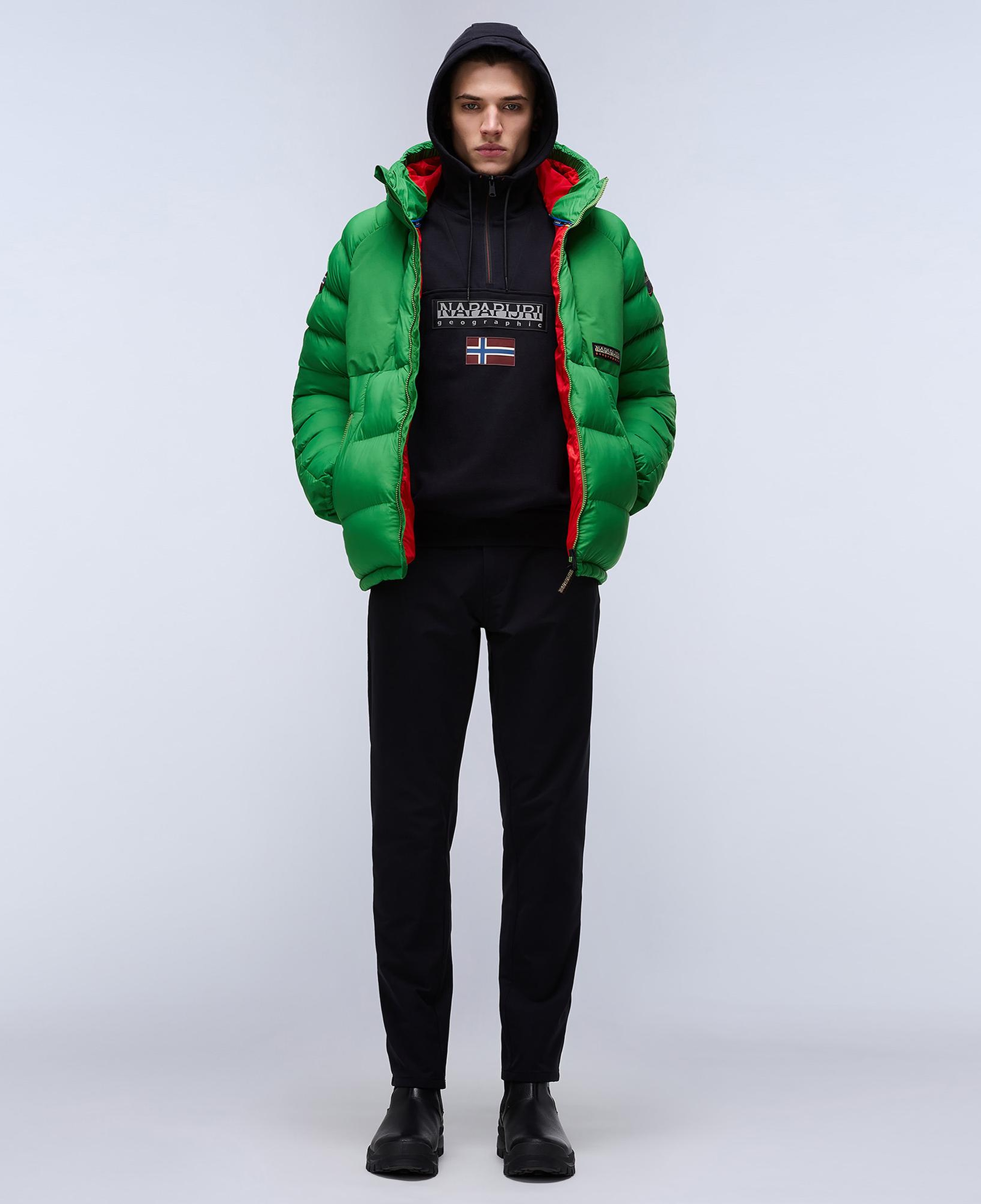 Napapijri Burgee Hzh 2.0 Erkek Siyah Sweatshirt