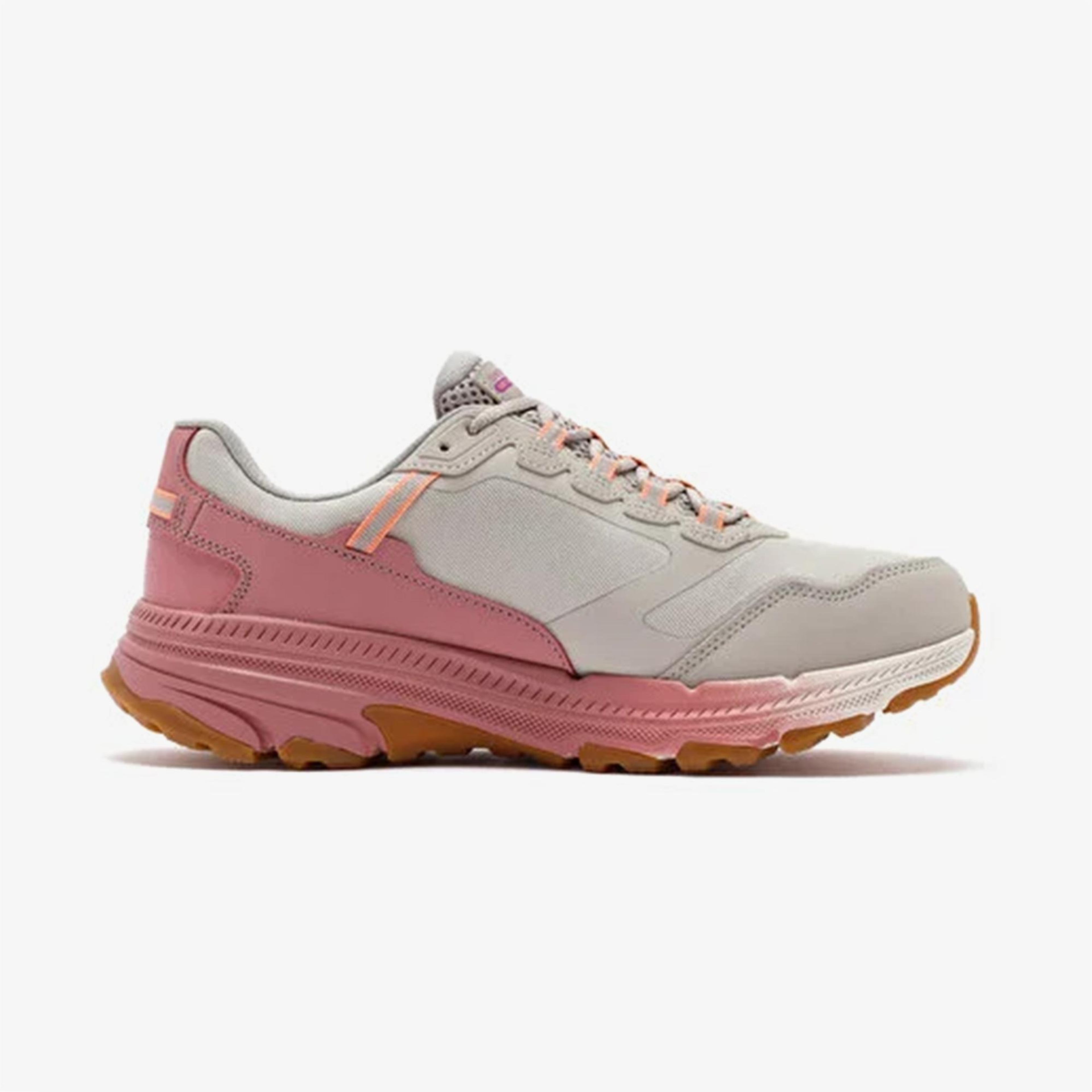 Skechers Go Run Trail Altitude 2.0 Kadın Krem Spor Ayakkabı