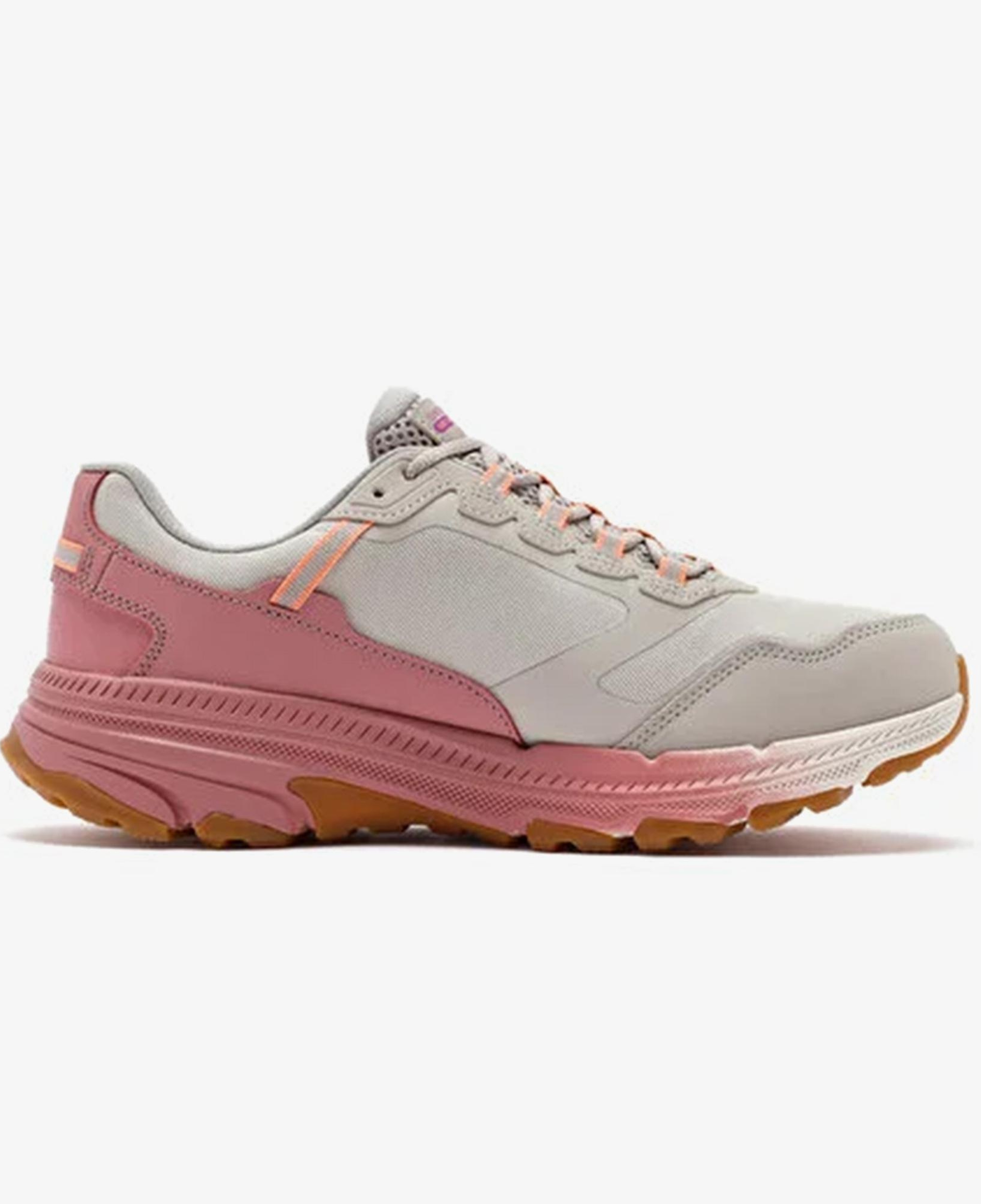 Skechers Go Run Trail Altitude 2.0 Kadın Krem Spor Ayakkabı