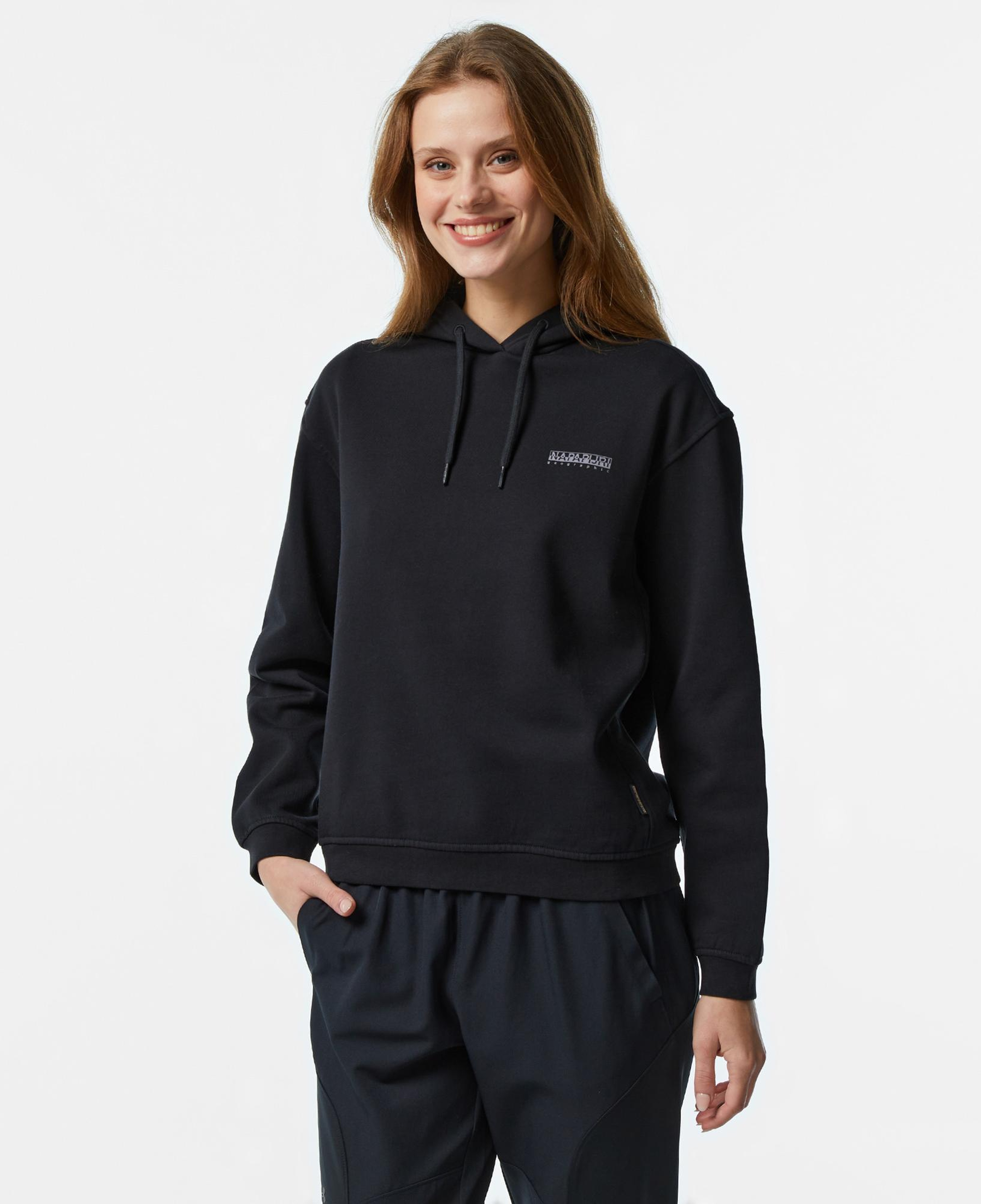 Napapijri B-Blanche H W Kadın Siyah Sweatshirt