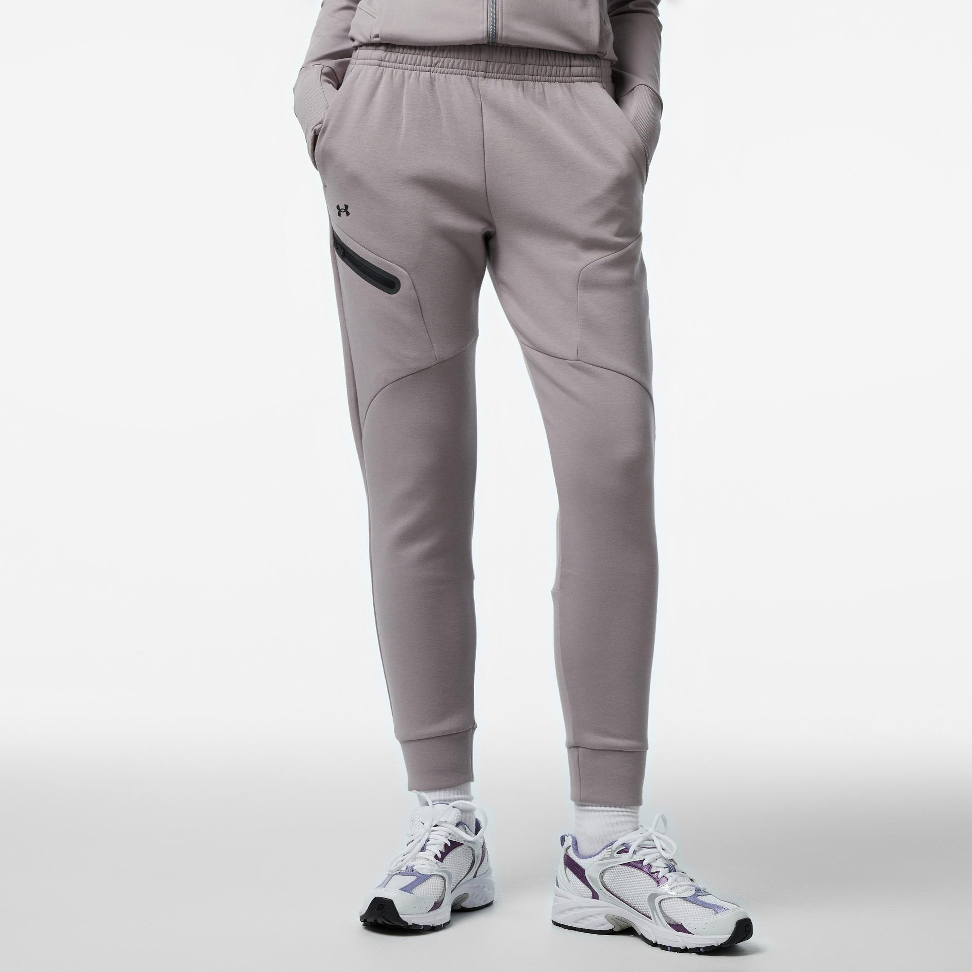 Under Armour Unstoppable Flc Jogger Kadın Gri Eşofman Altı