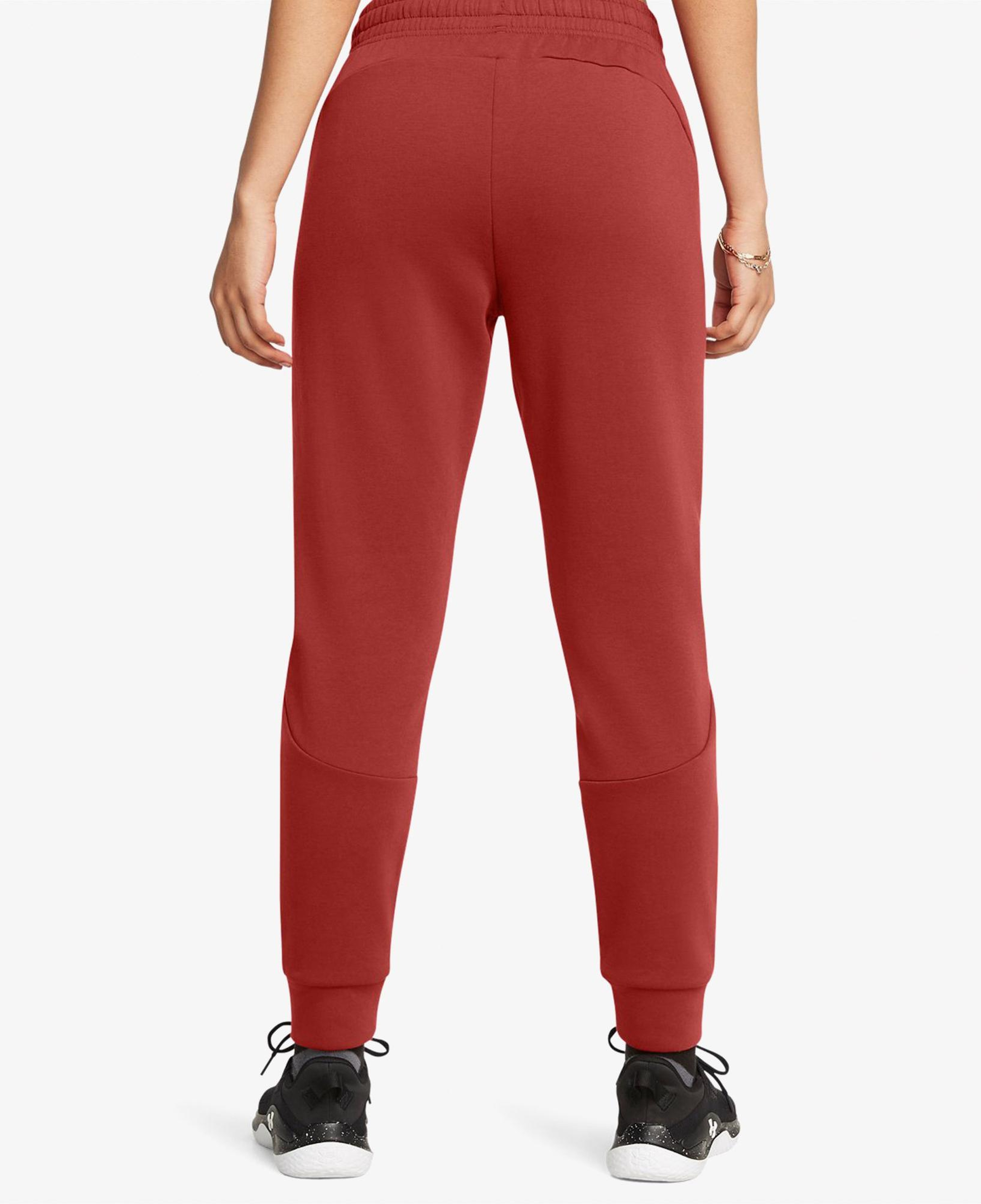 Under Armour Unstoppable Flc Jogger Kadın Turuncu Eşofman Altı