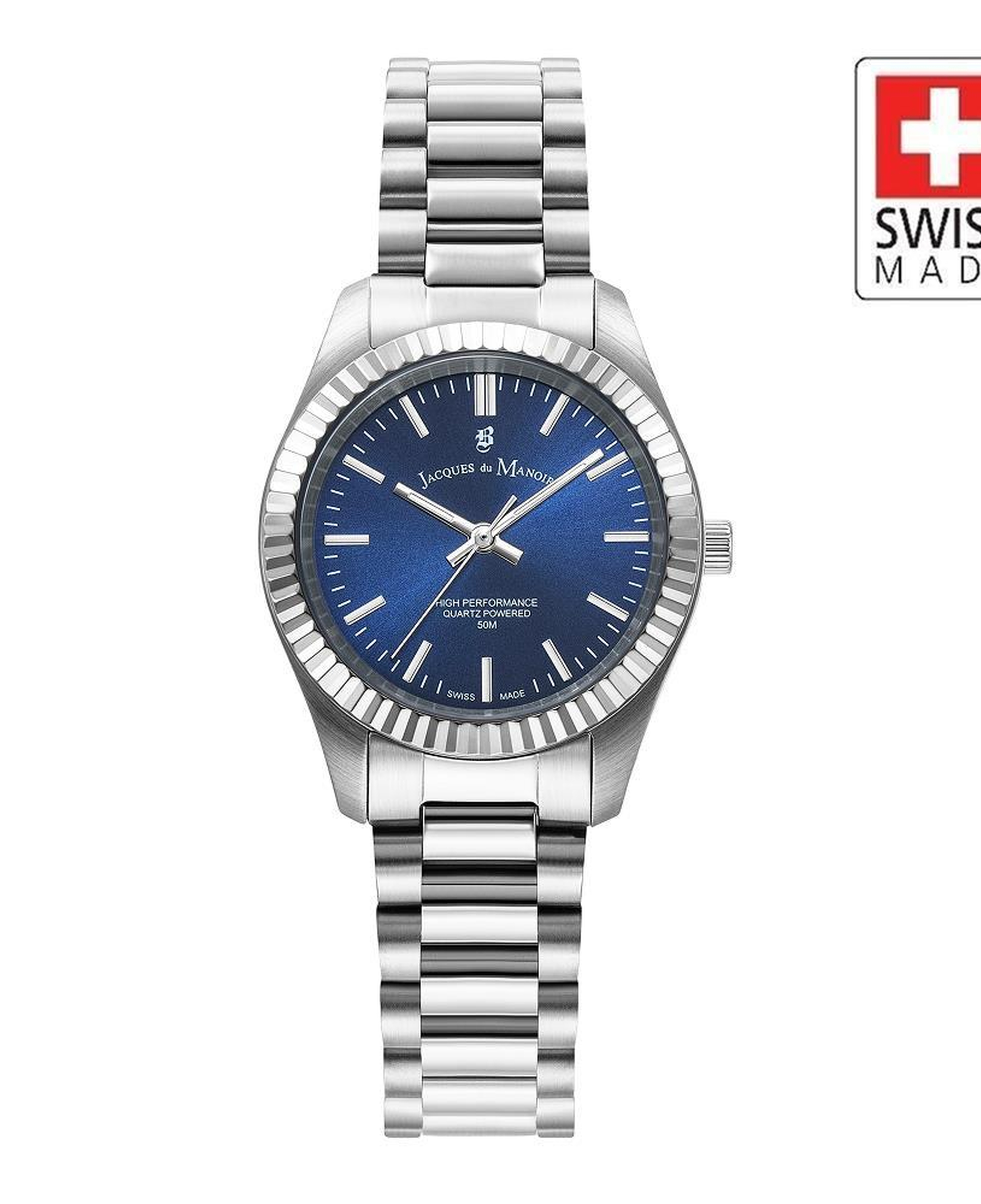 JACQUES DU MANOIR JWL03902 Kadın Kol Saati Gümüş
