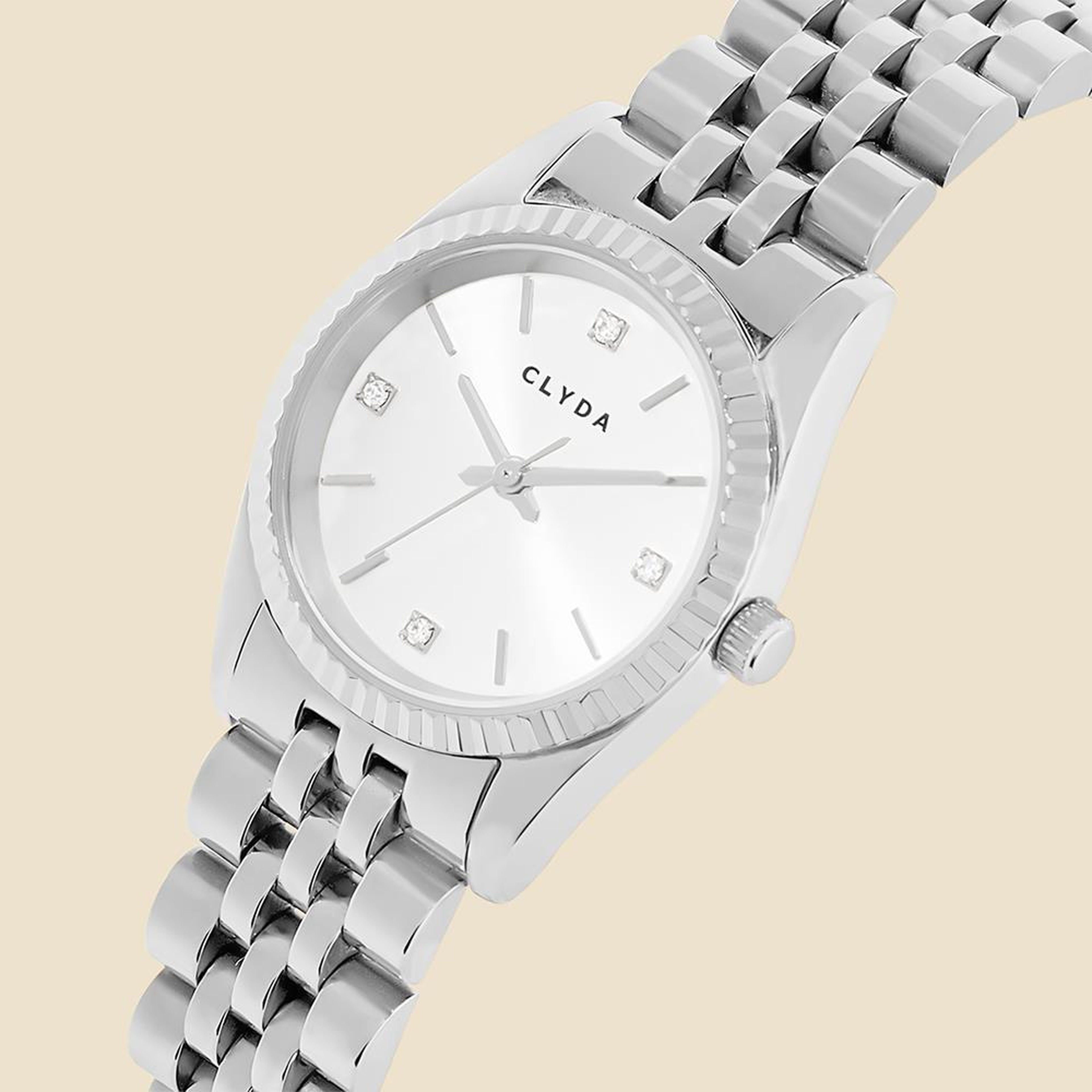 CLYDA CLA831AAA Kadın Kol Saati Gümüş