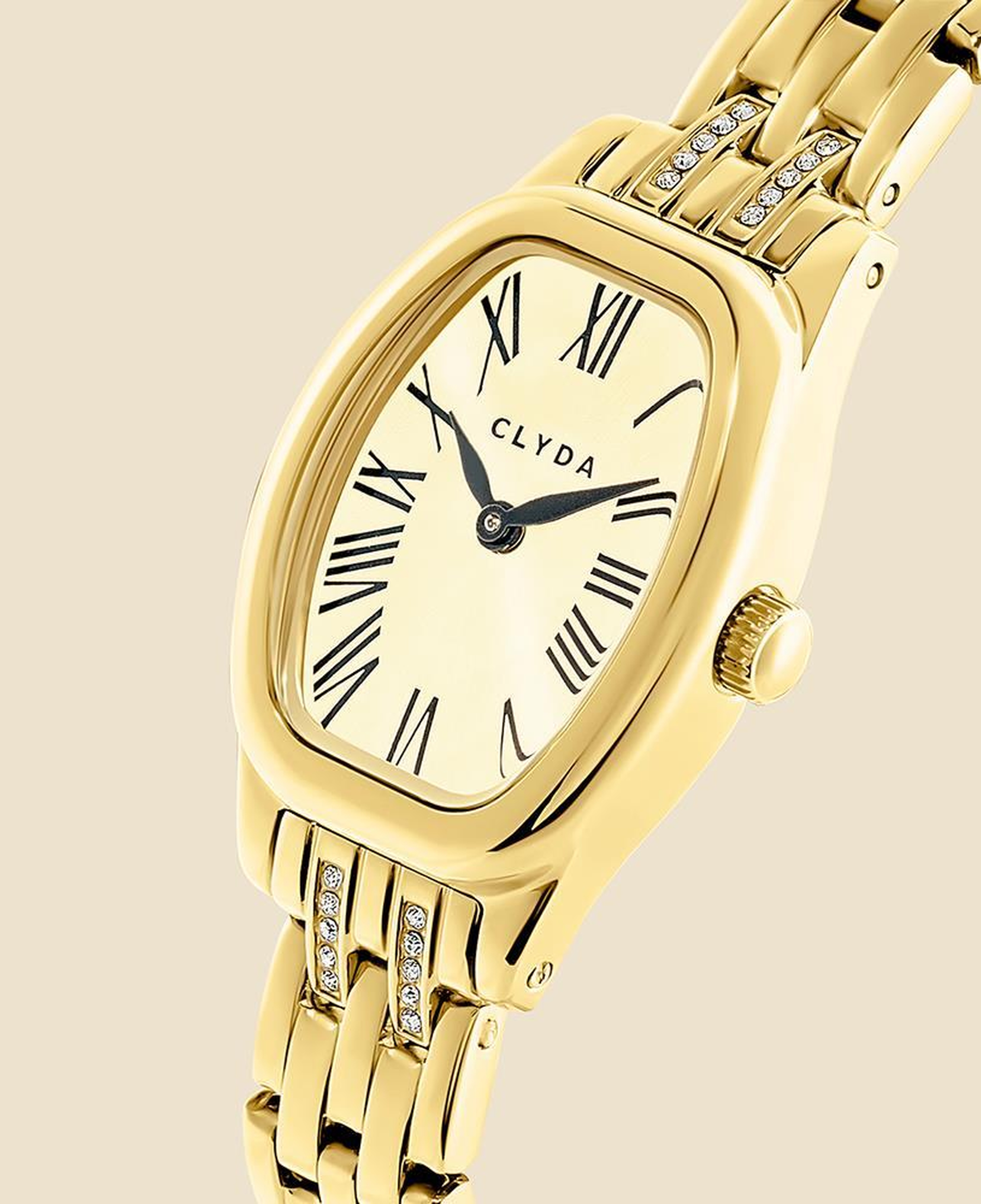 CLYDA CLA832DDD Kadın Kol Saati Altın