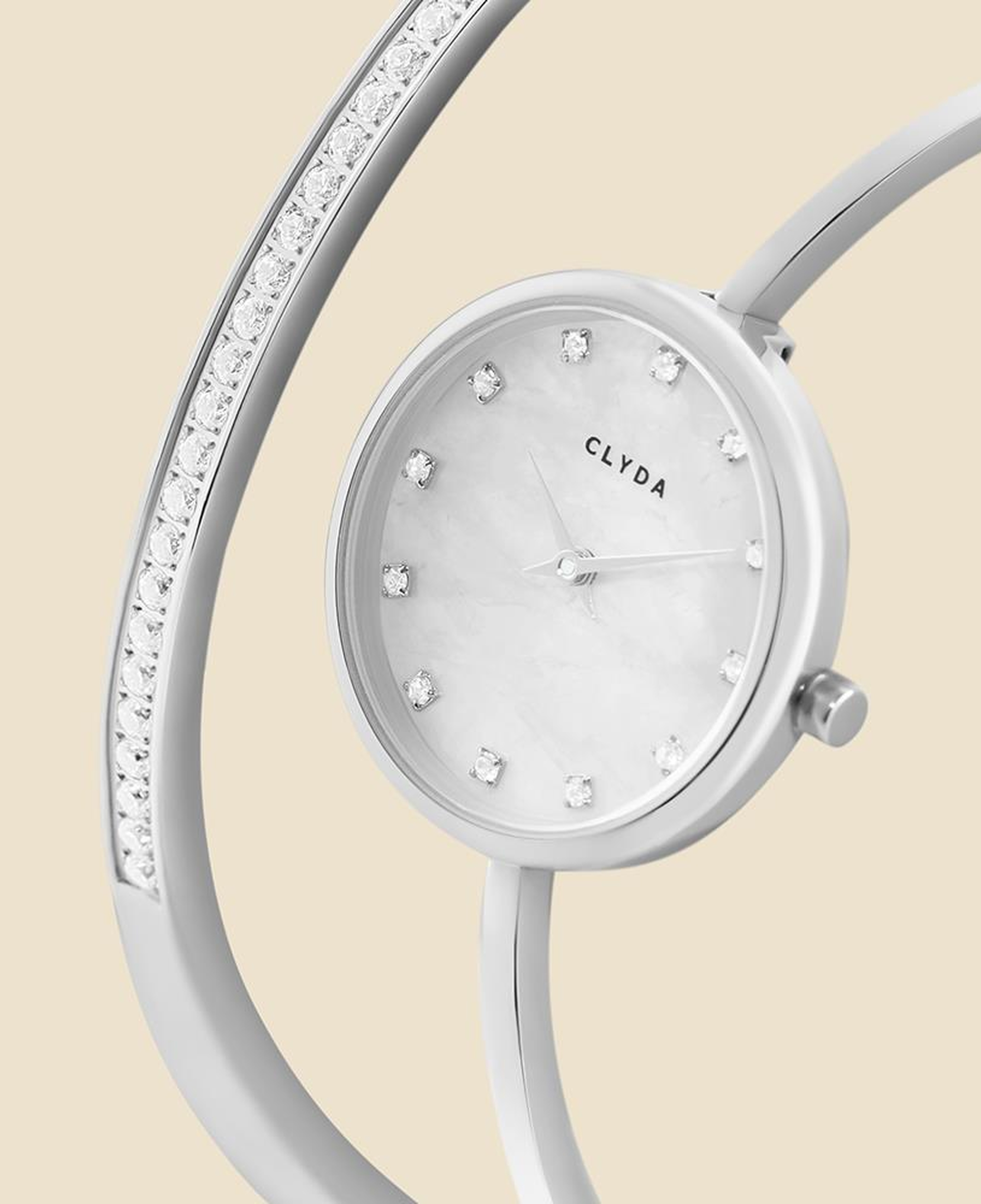 CLYDA CLA836AMA Kadın Kol Saati Gümüş