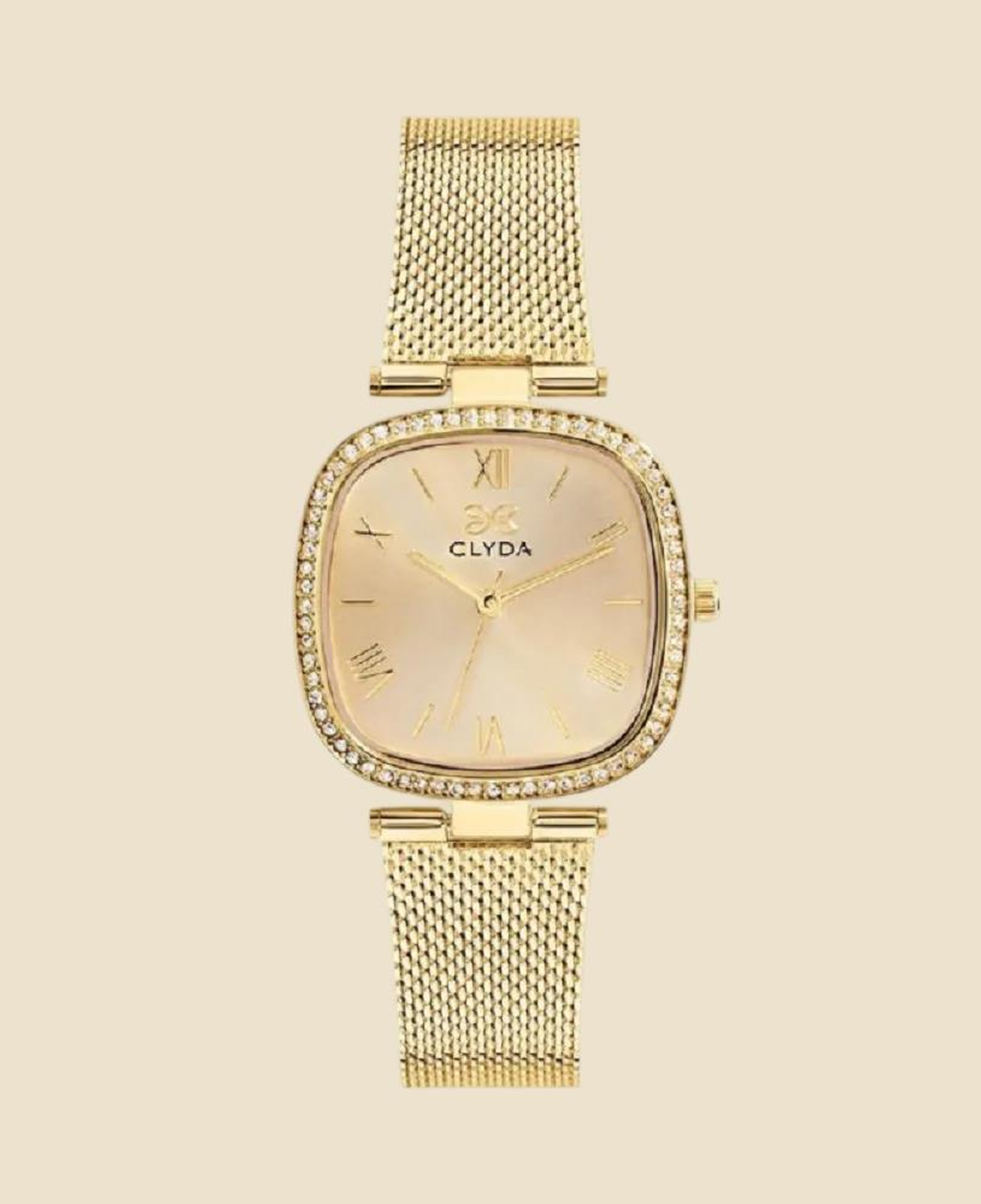 CLYDA CLA806DDD Kadın Kol Saati Altın