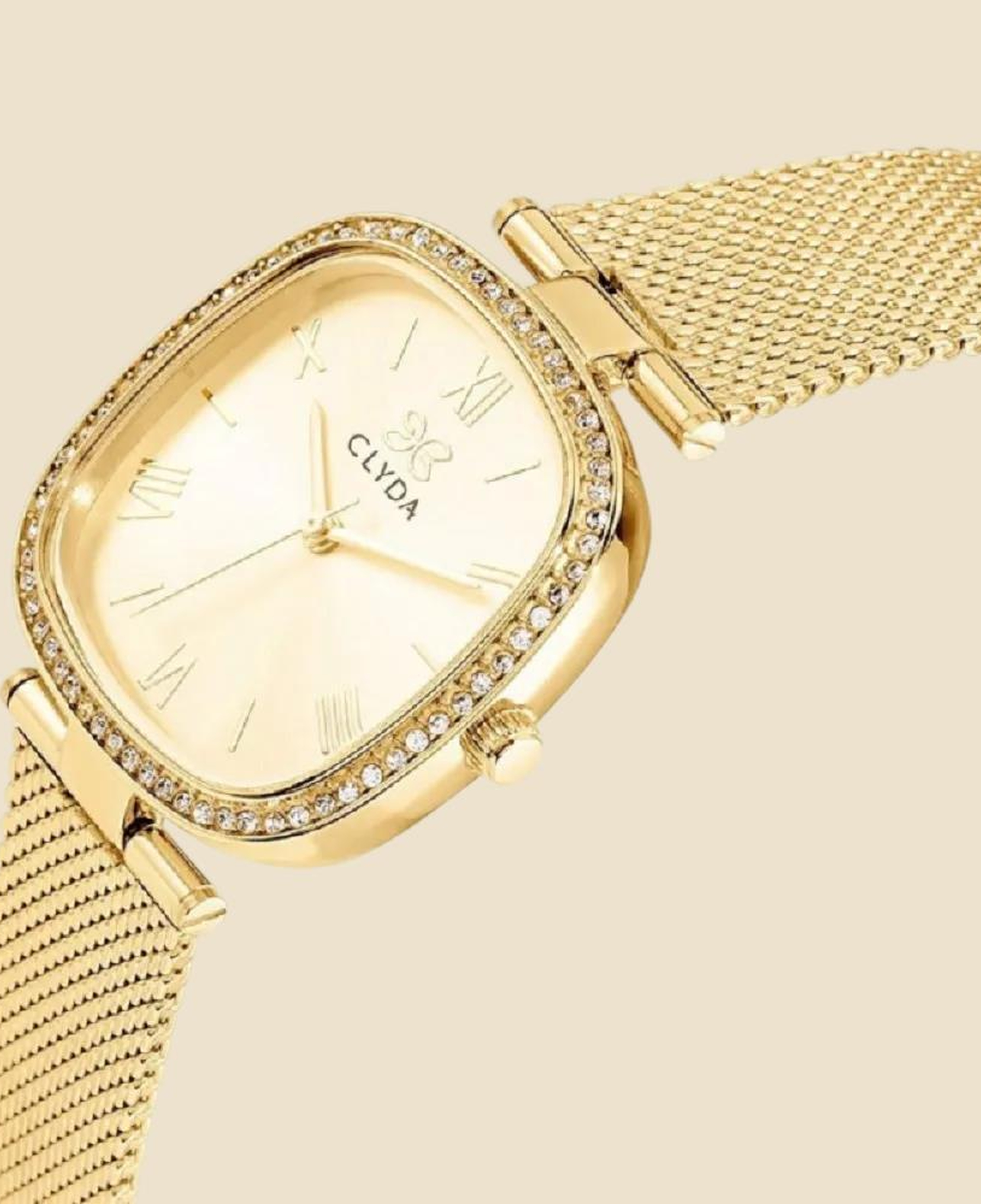 CLYDA CLA806DDD Kadın Kol Saati Altın