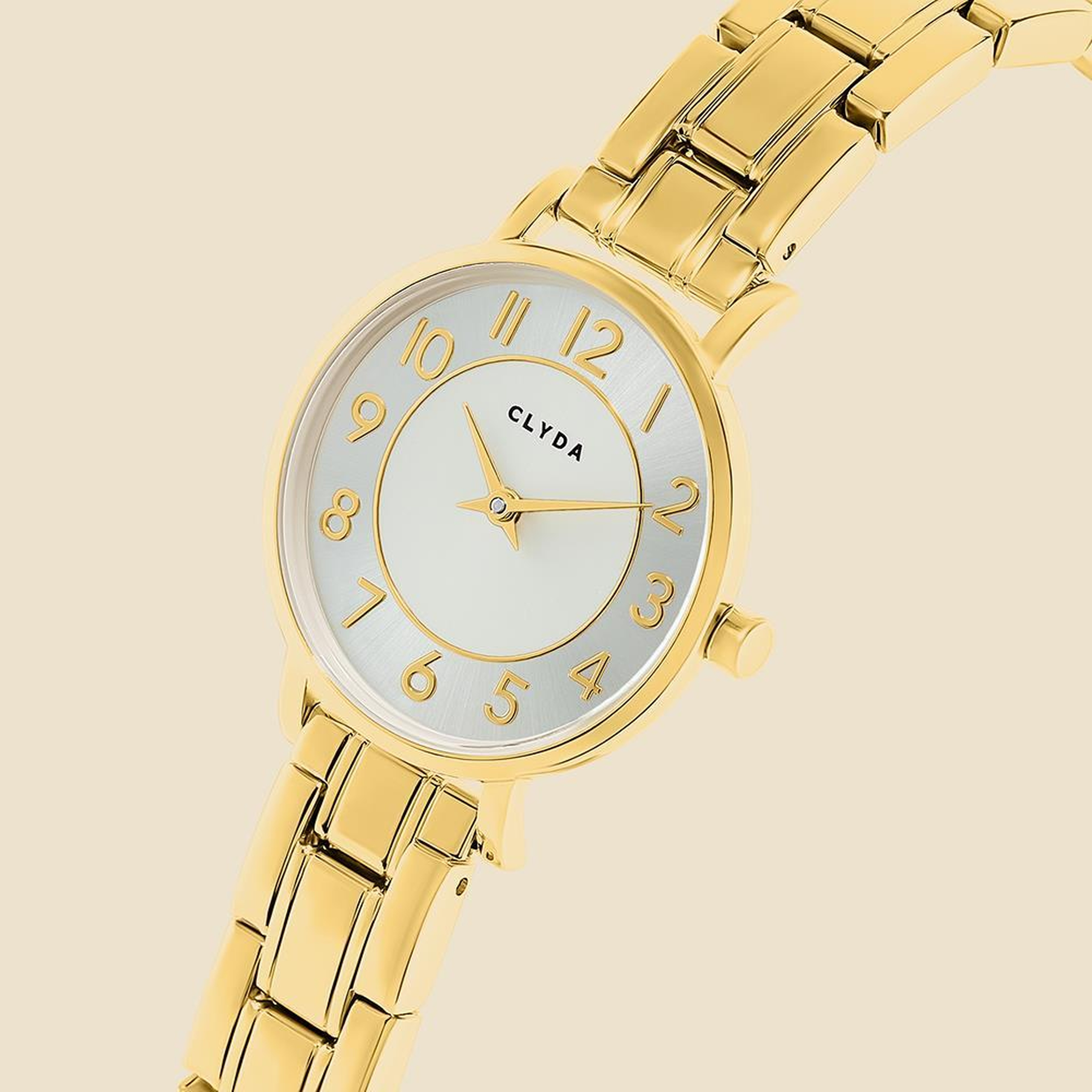 CLYDA CLA810DAD Kadın Kol Saati Altın