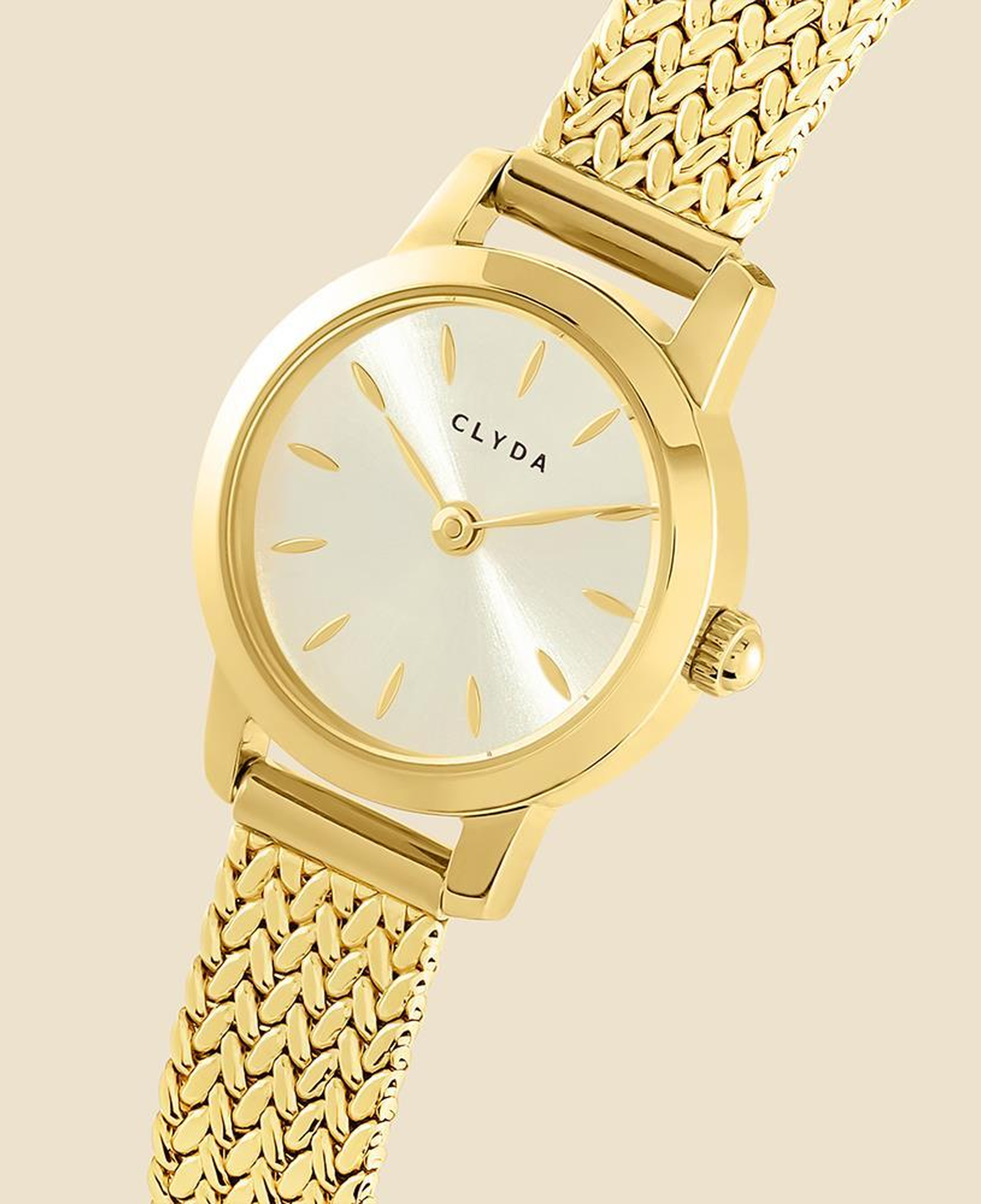 CLYDA CLA835DDD Kadın Kol Saati Altın