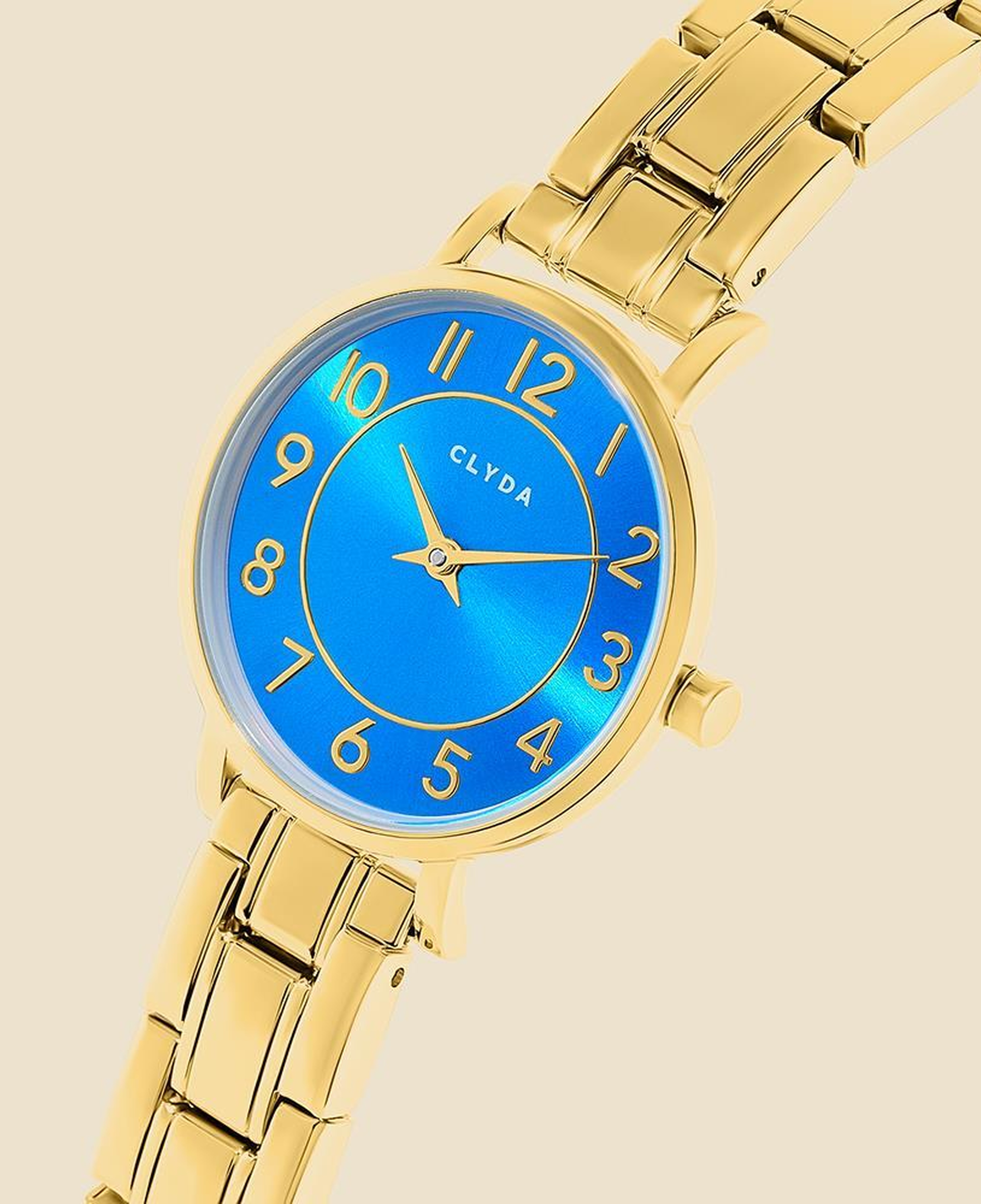CLYDA CLA810DBD Kadın Kol Saati Altın