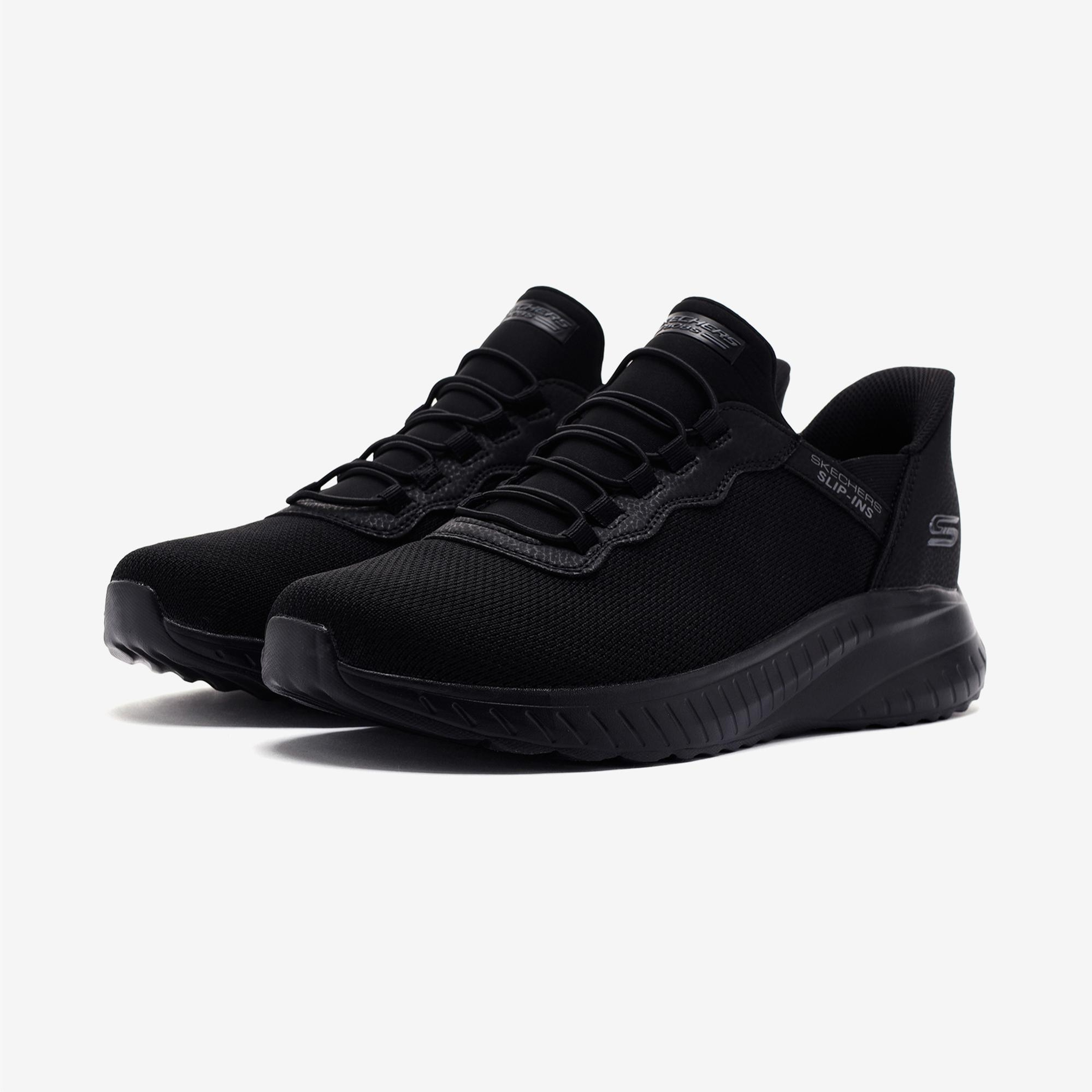 Skechers Bobs Squad Chaos Erkek Siyah Spor Ayakkabı