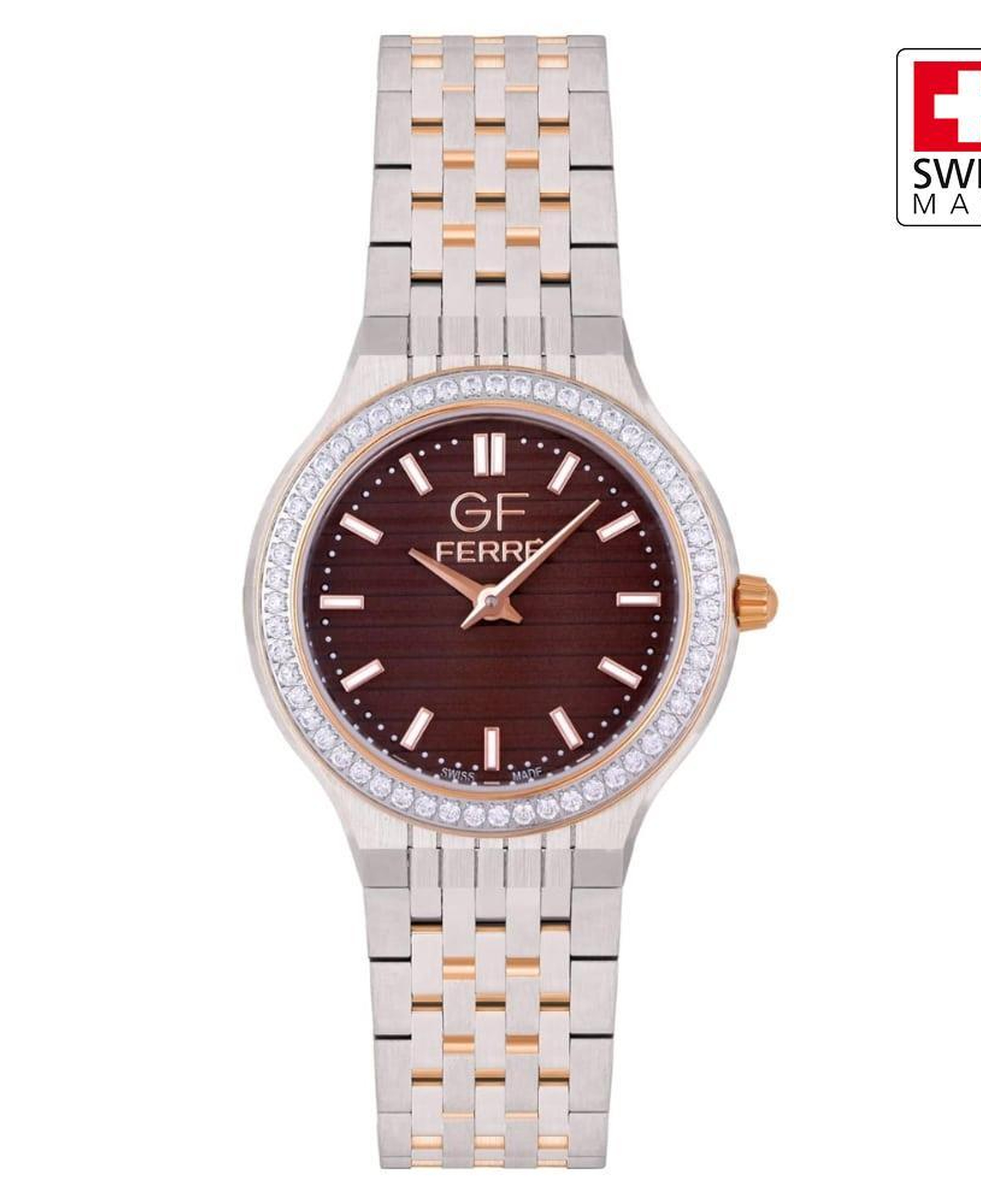 GF FERRE GFTRBR170087L Kadın Kol Saati Rose / Gümüş