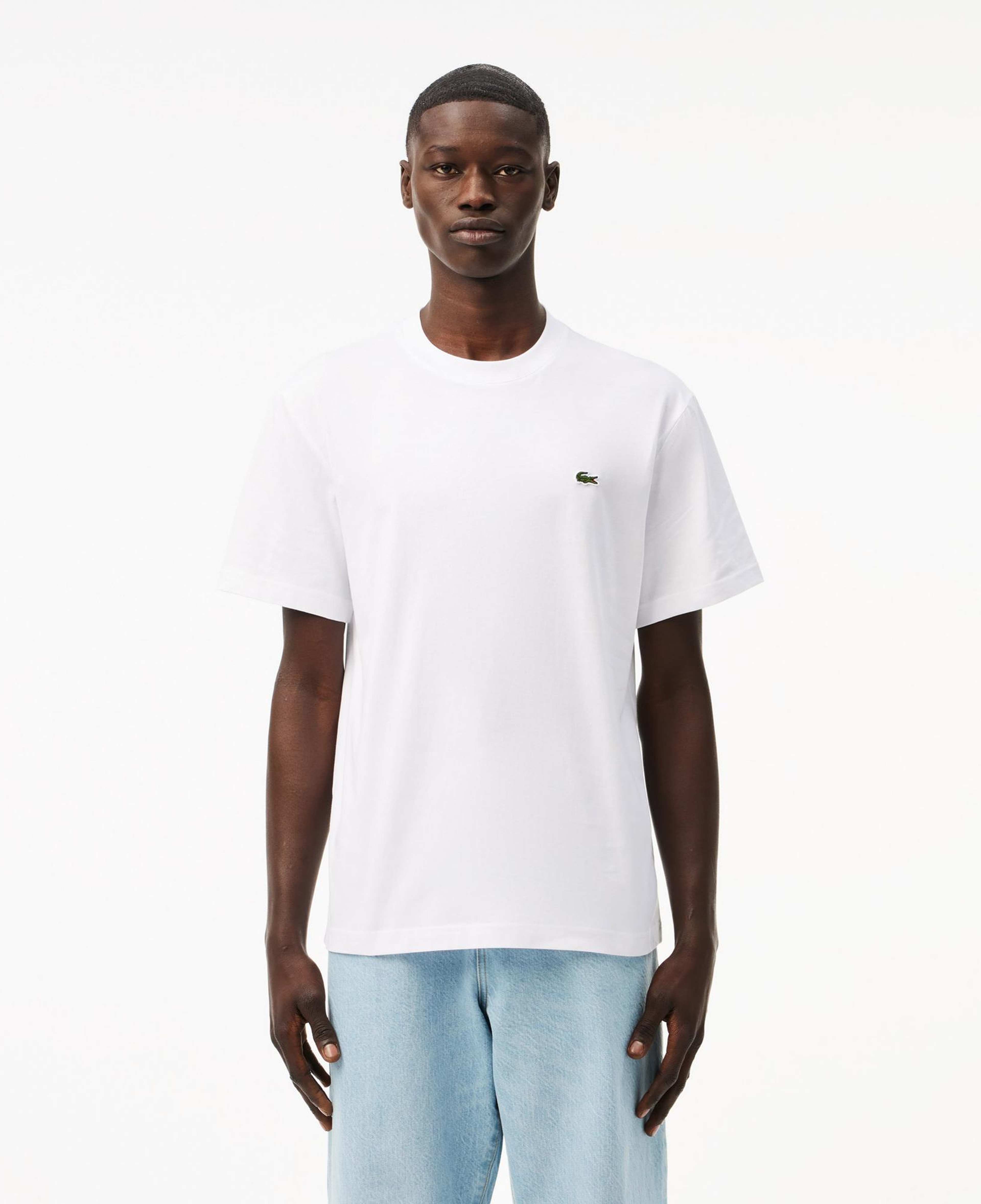 Lacoste Classic Fit Erkek Beyaz T-Shirt