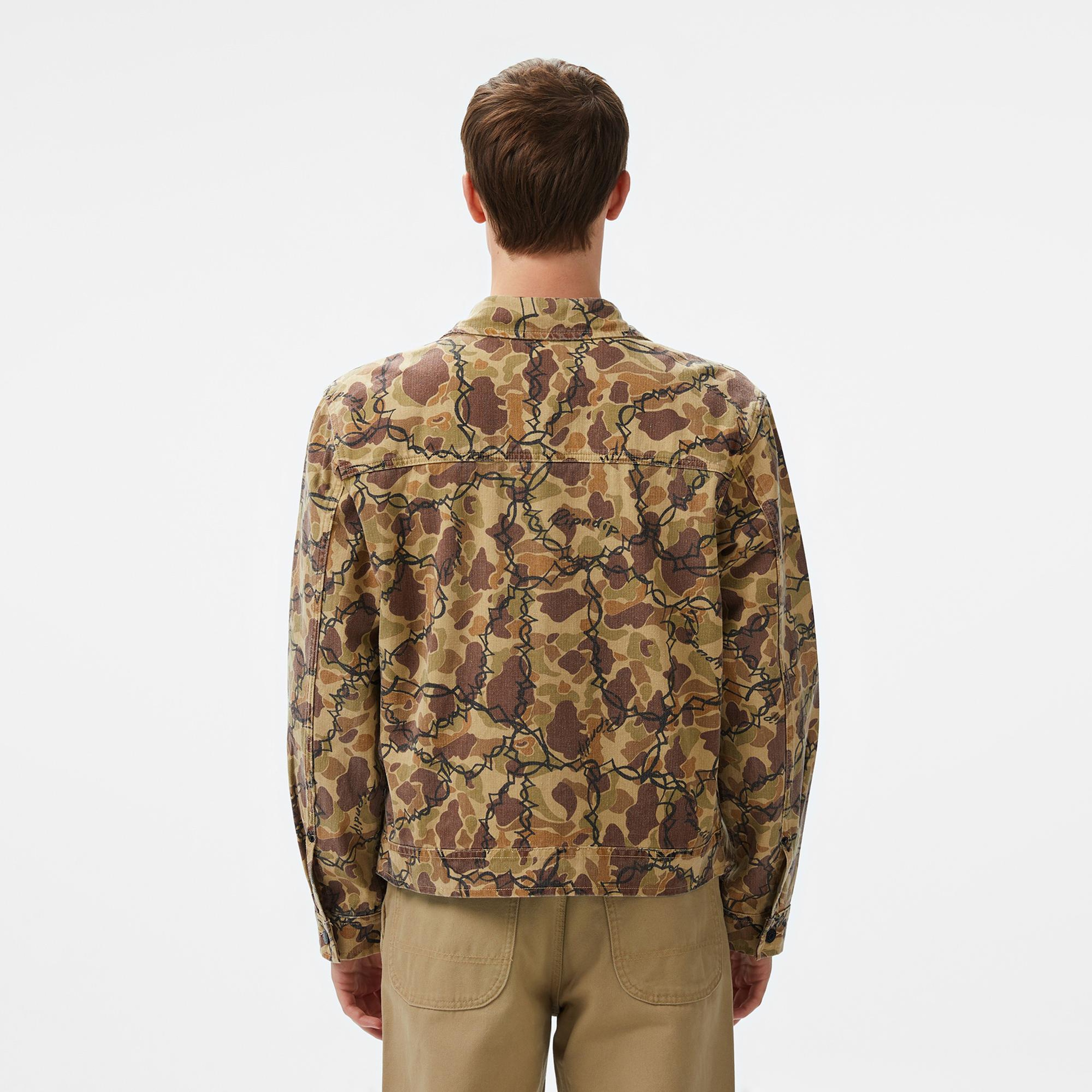 Ripndip Wired Button Up Erkek Kahverengi Ceket