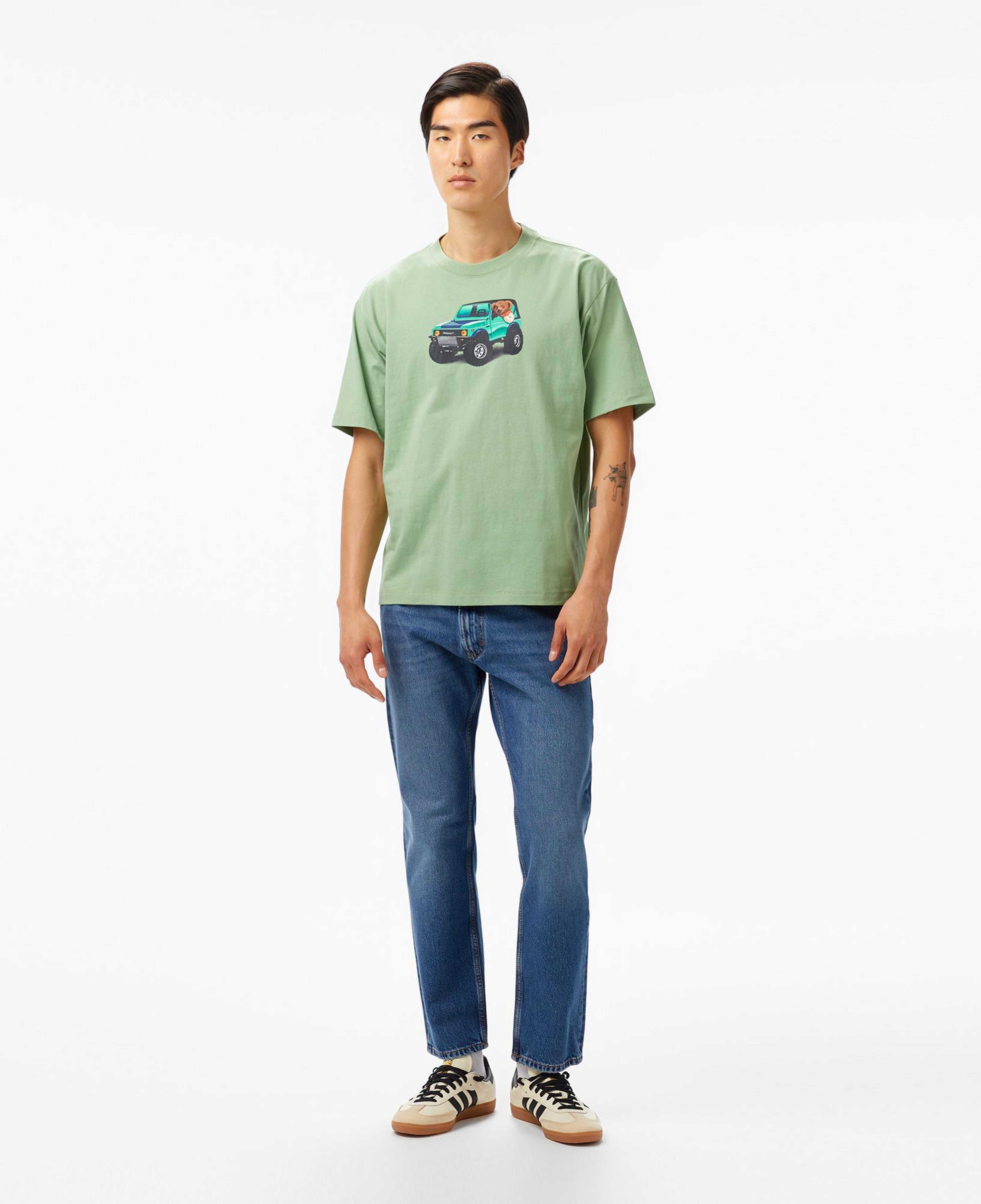 The Market '4x4 Bear' Erkek Yeşil T-Shirt