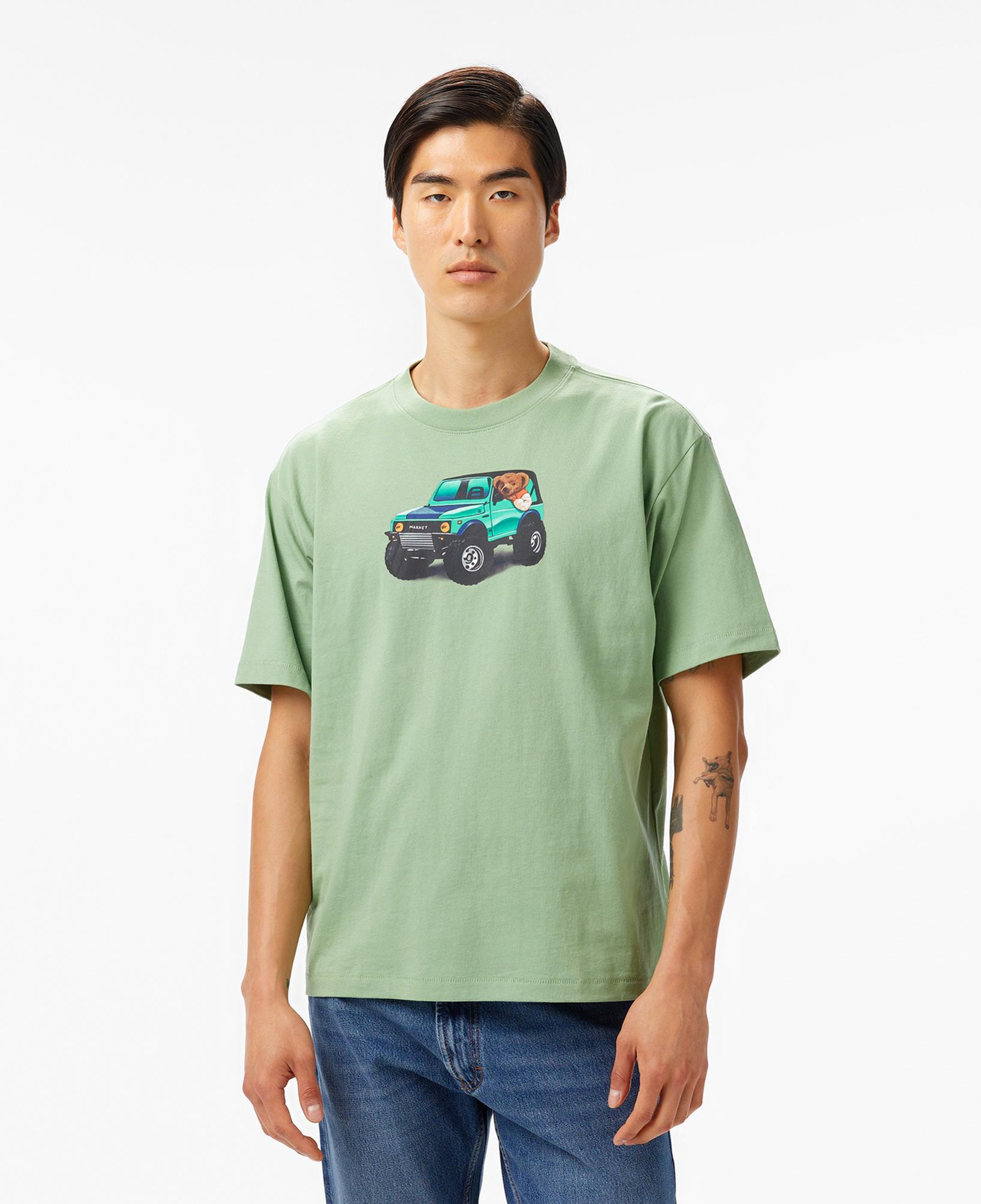 The Market '4x4 Bear' Erkek Yeşil T-Shirt