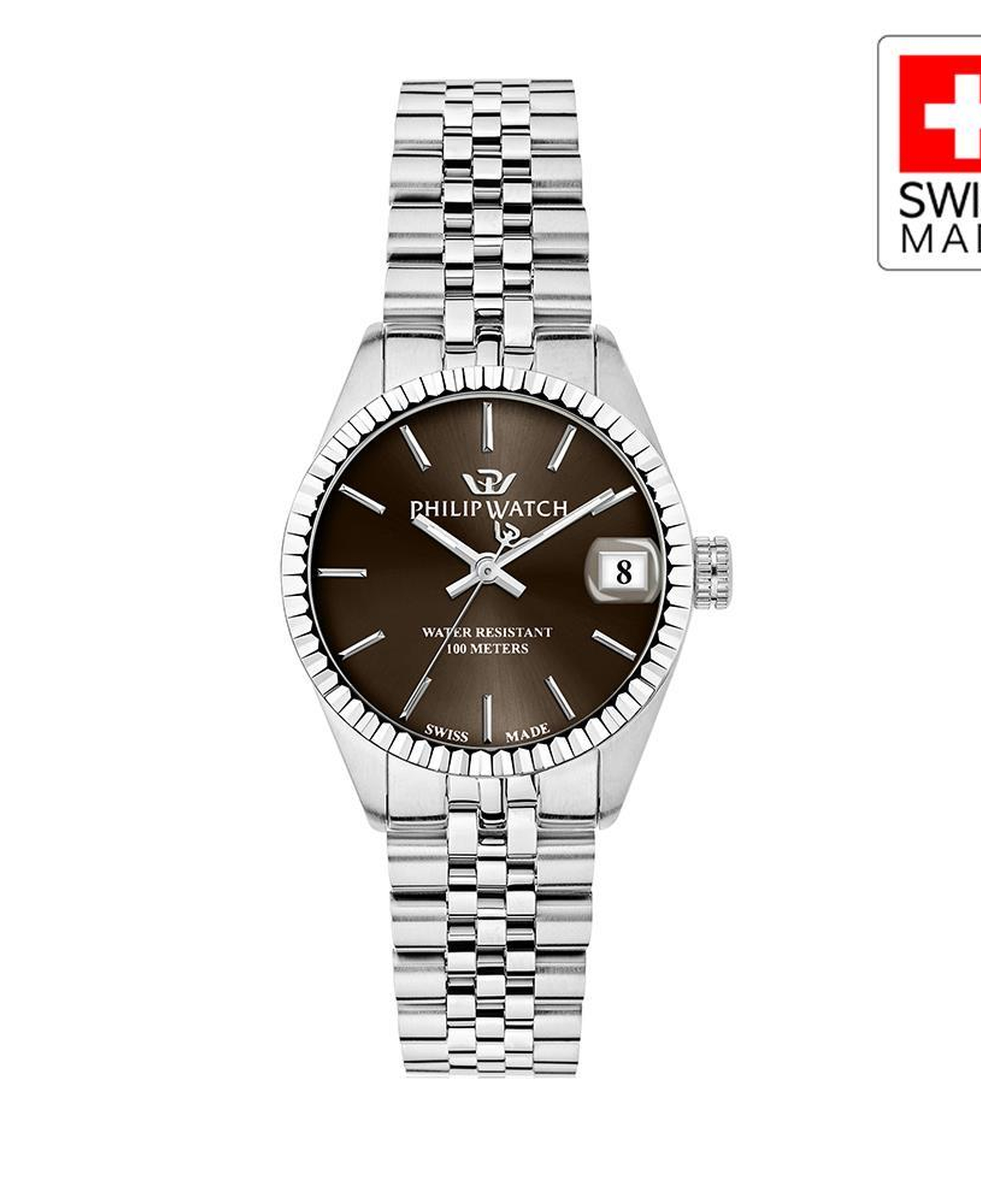 PHILIP WATCH R8253597612 Kadın Kol Saati Gümüş