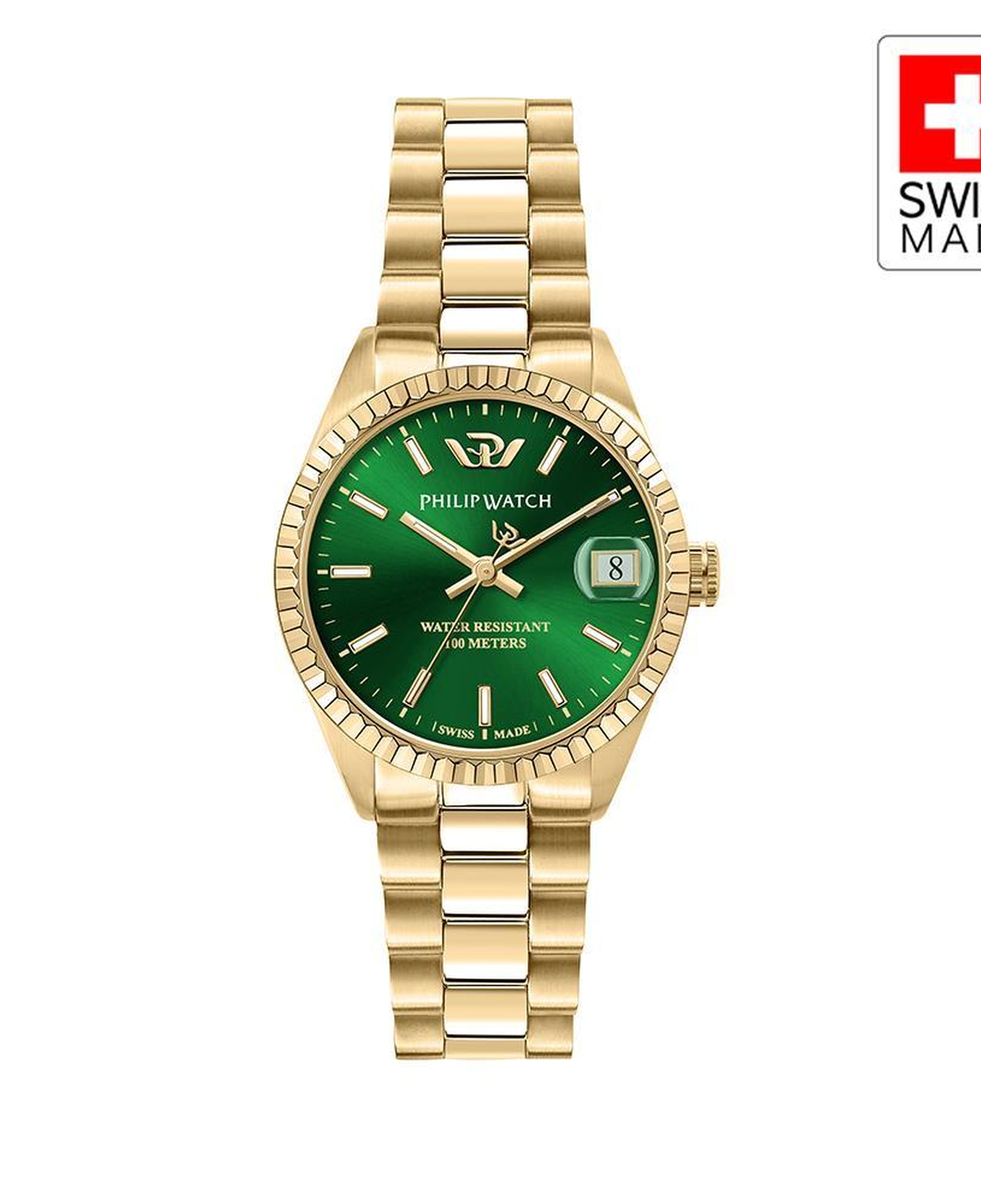 PHILIP WATCH R8253597591 Kadın Kol Saati Altın