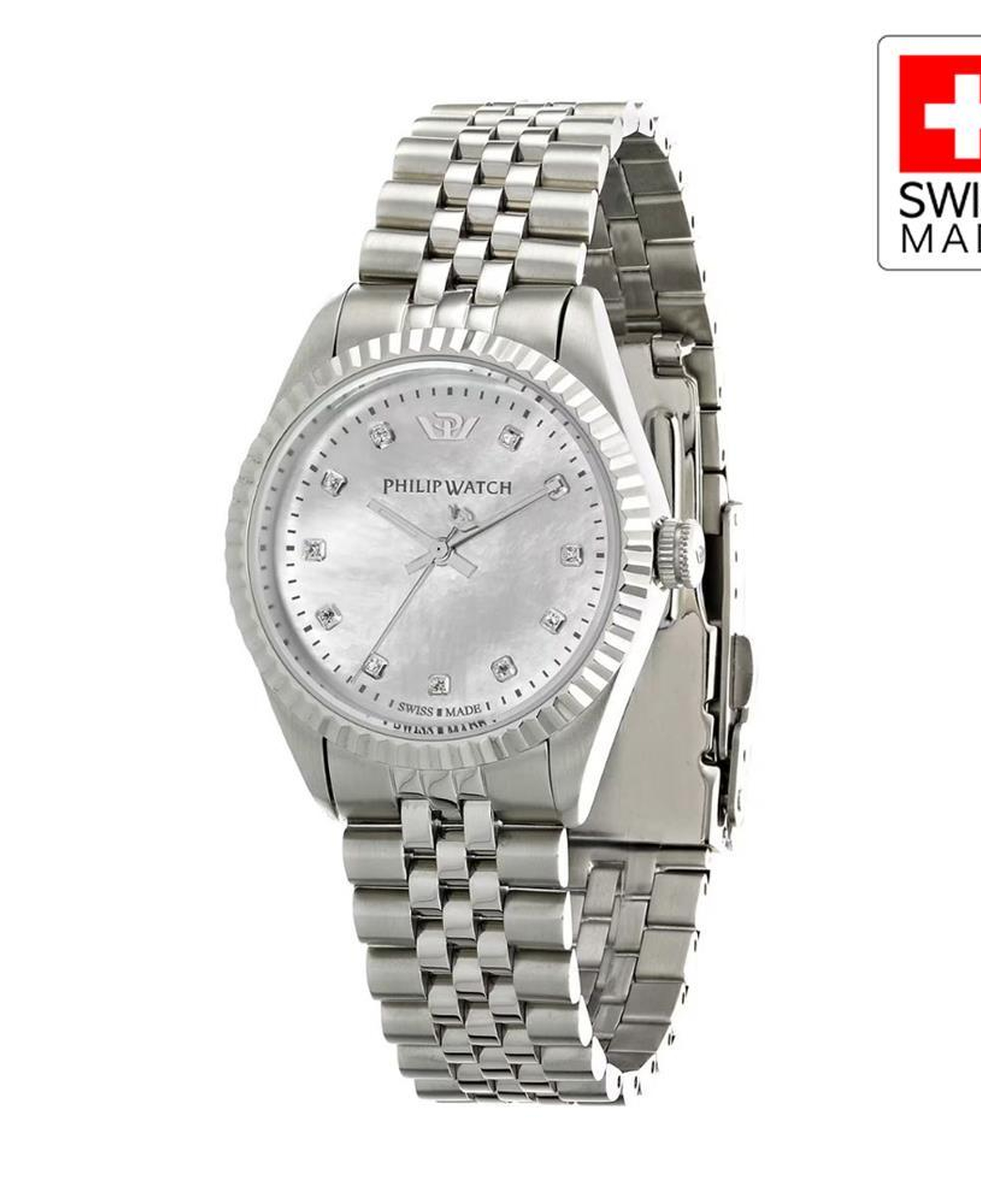 PHILIP WATCH R8253107521 Kadın Kol Saati Gümüş