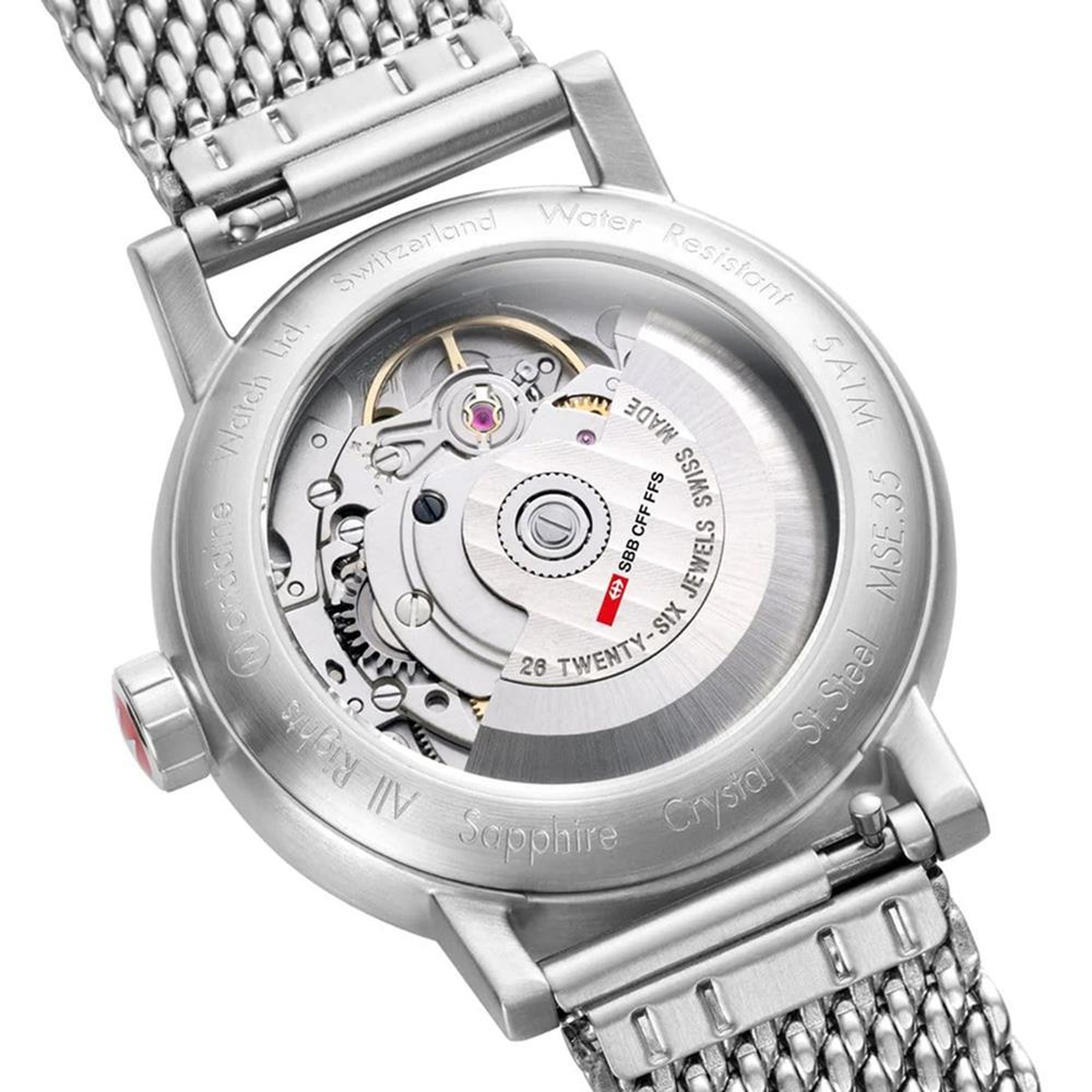 MONDAINE EVO2 MSE.35610.SM Otomatik Kol Saati Metalik Gri