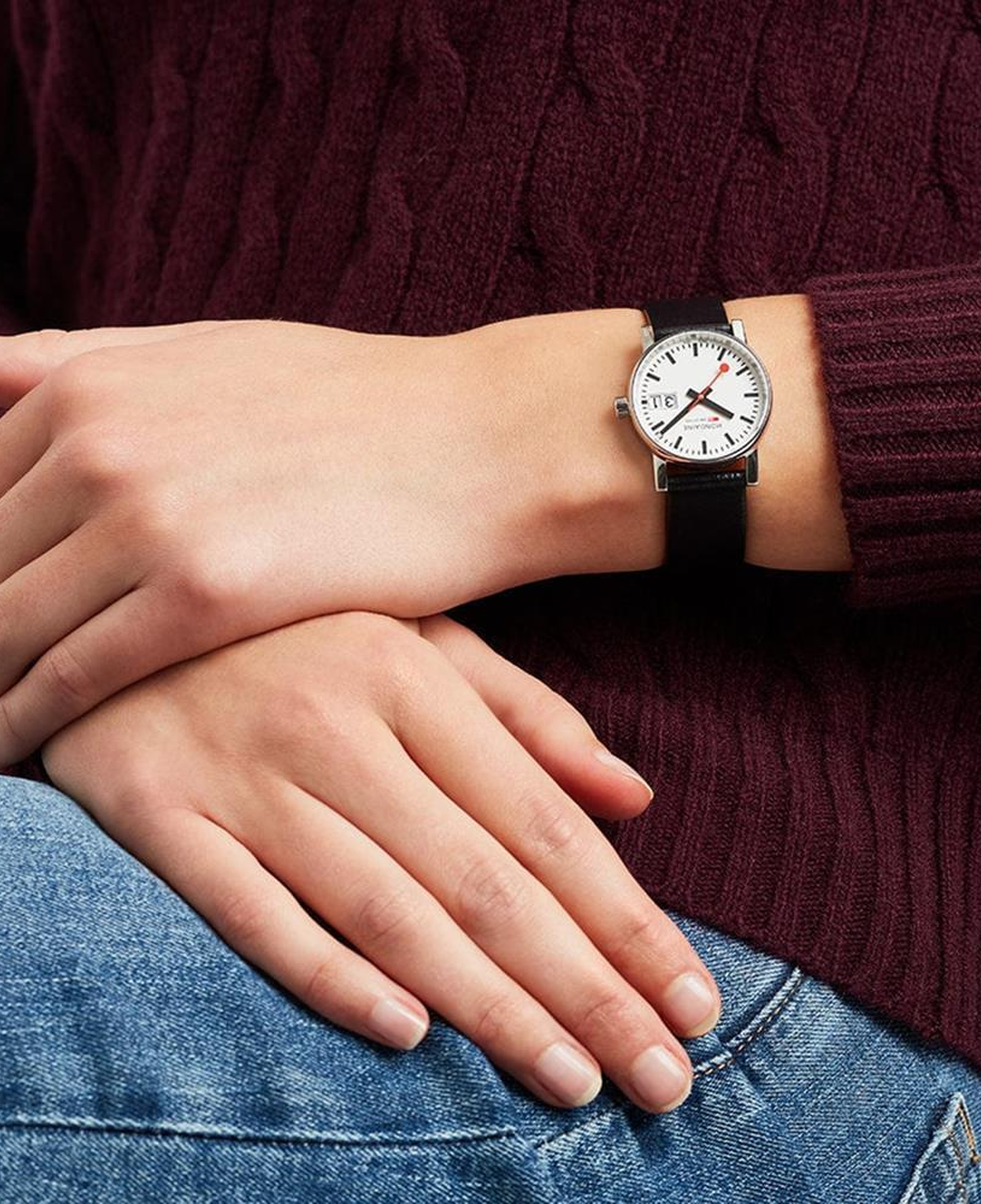 MONDAINE EVO2 MSE.30210.LBV Kadın Kol Saati Gümüş