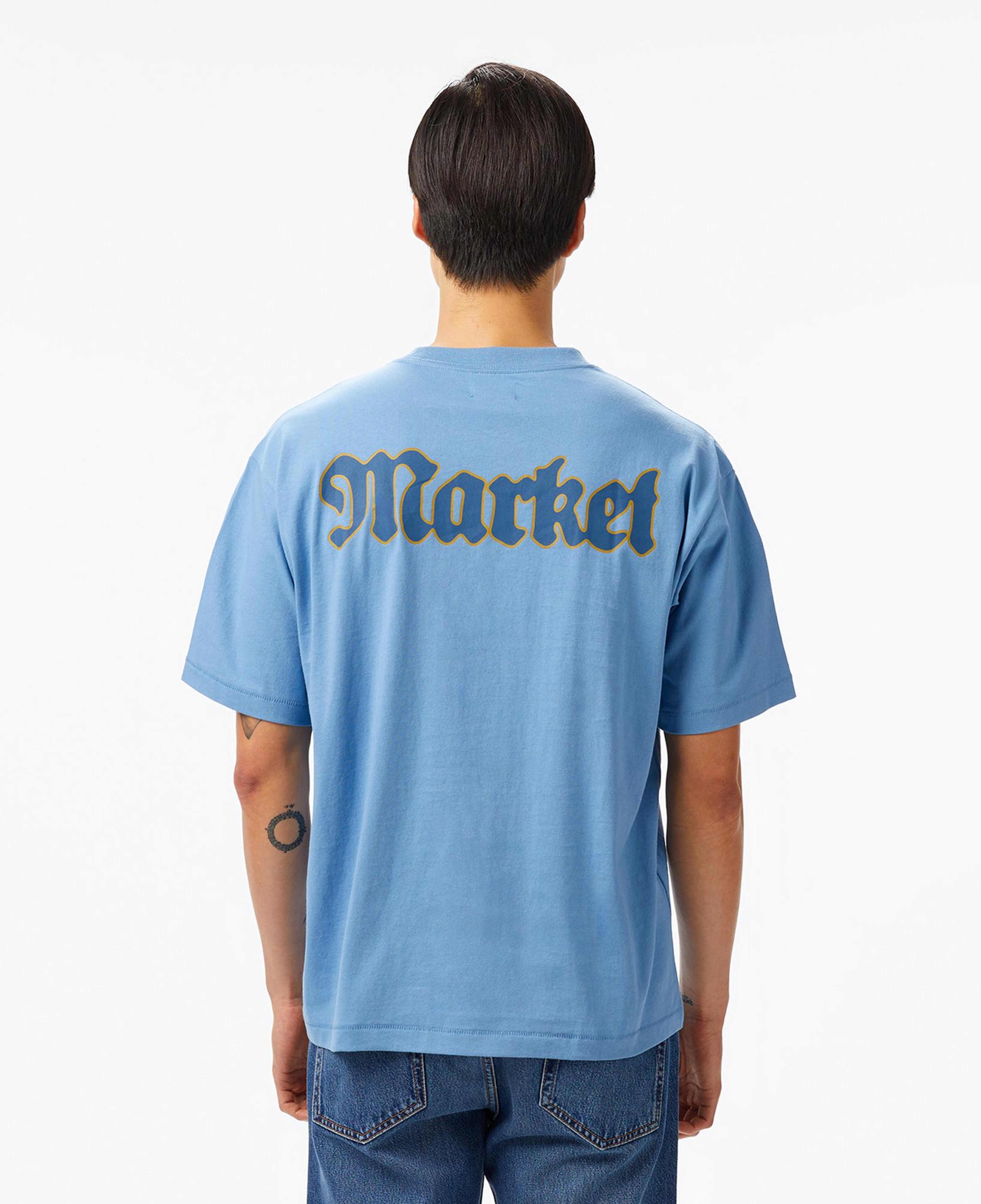 The Market Studios Pure Gold Unisex Mavi T-Shirt