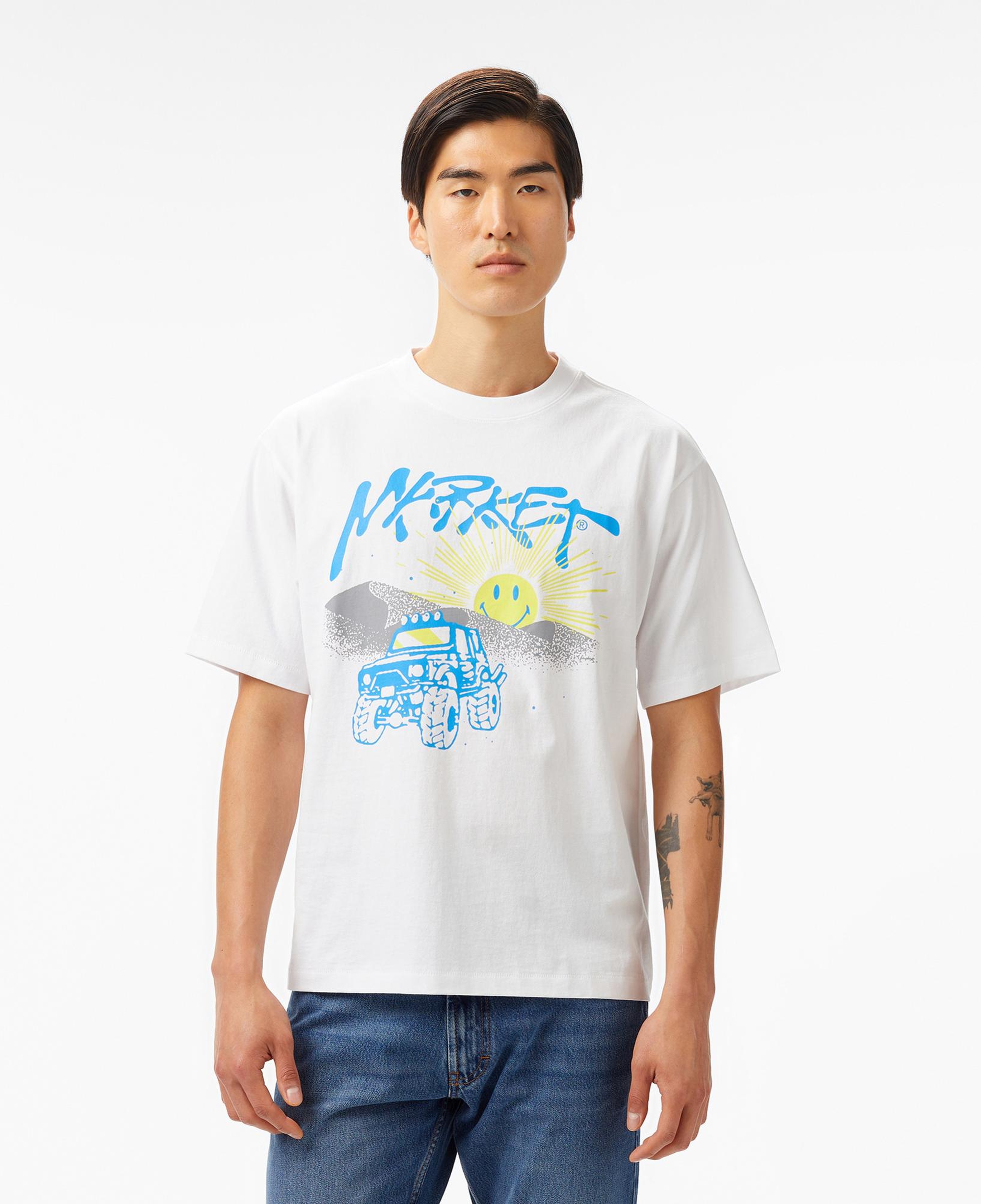 The Market 'Smiley Dumont' Unisex Beyaz T-Shirt