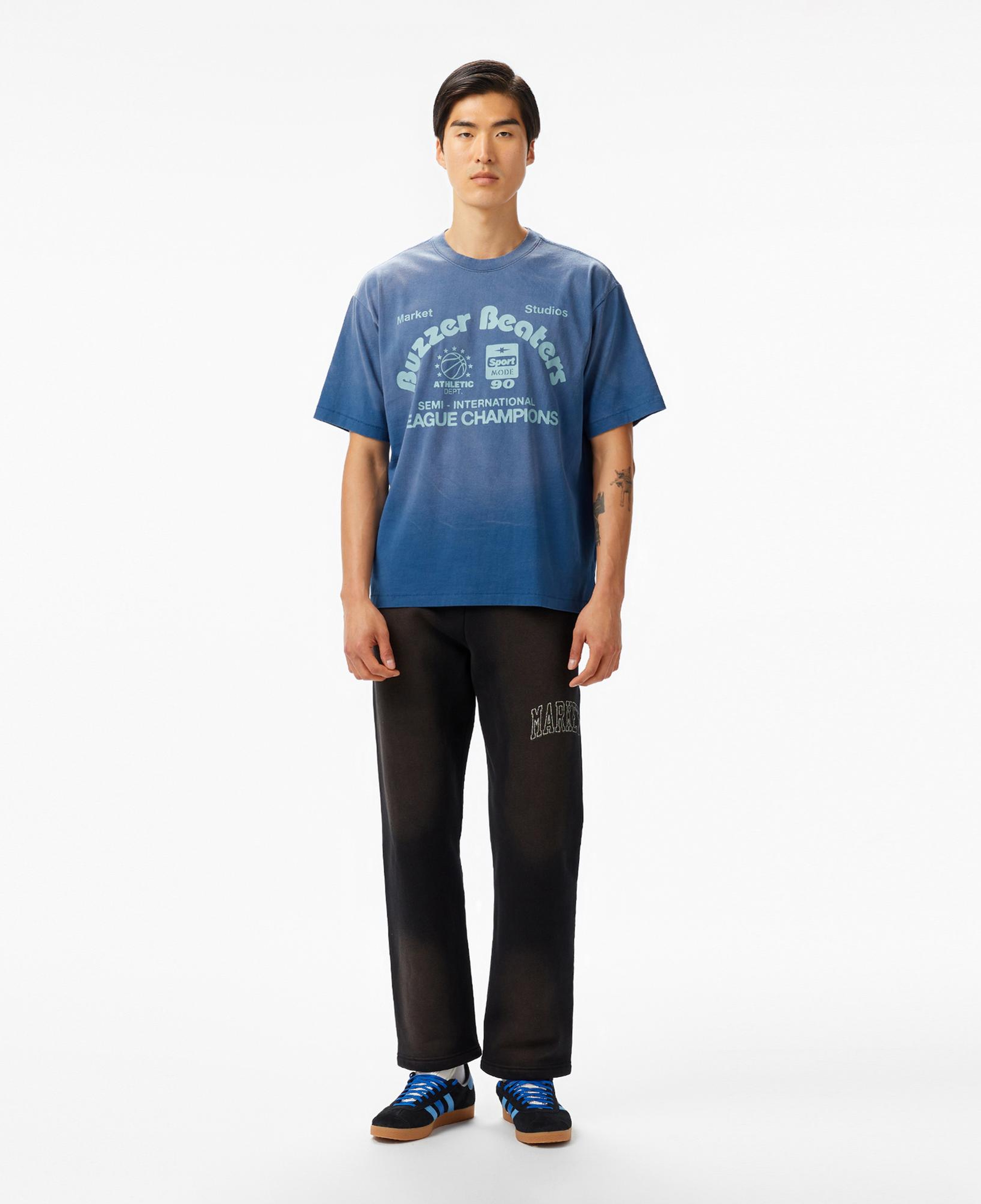 The Market 'Buzzer Beaters' Erkek Mavi T-Shirt