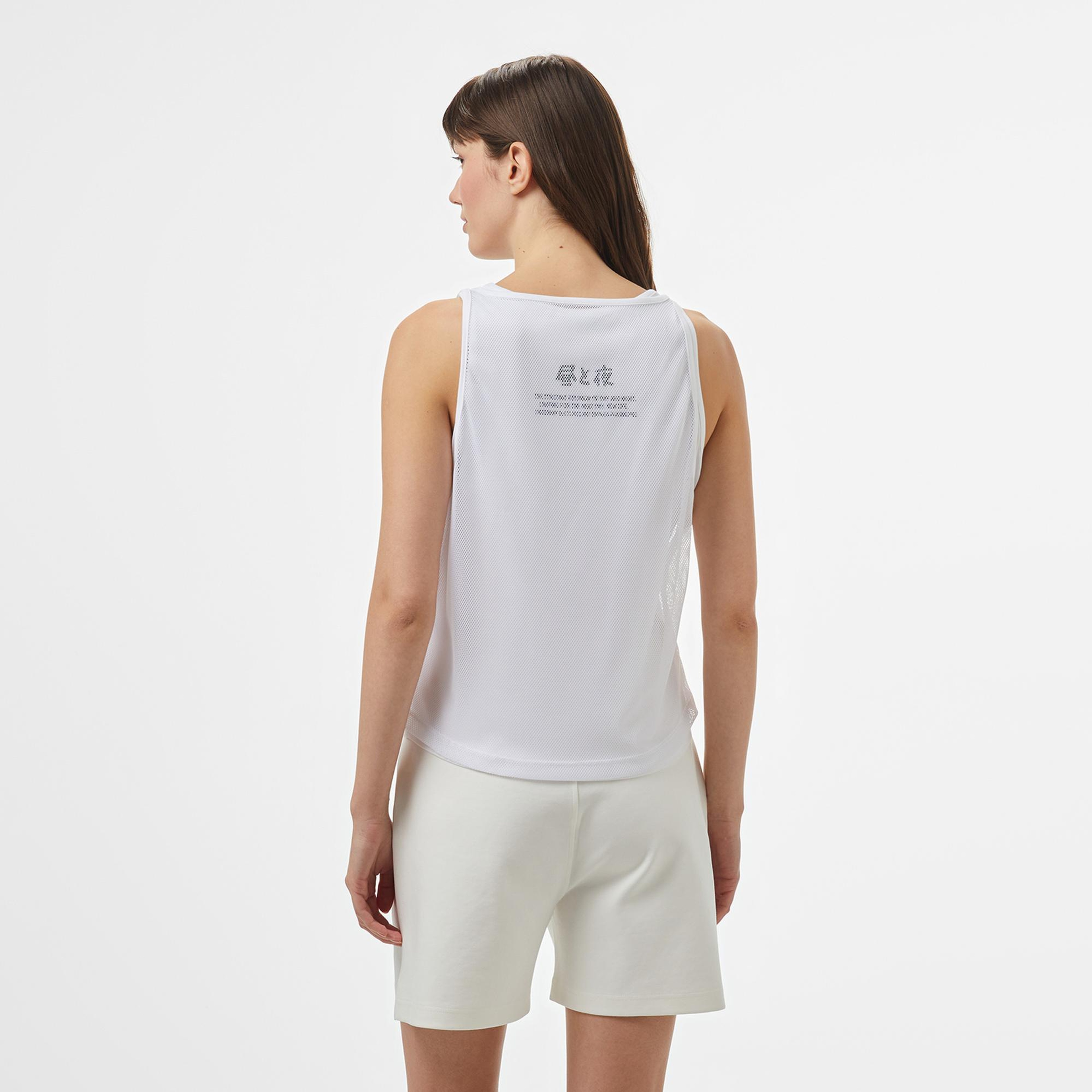 UNITED4 Comfort Kadın Beyaz Atlet