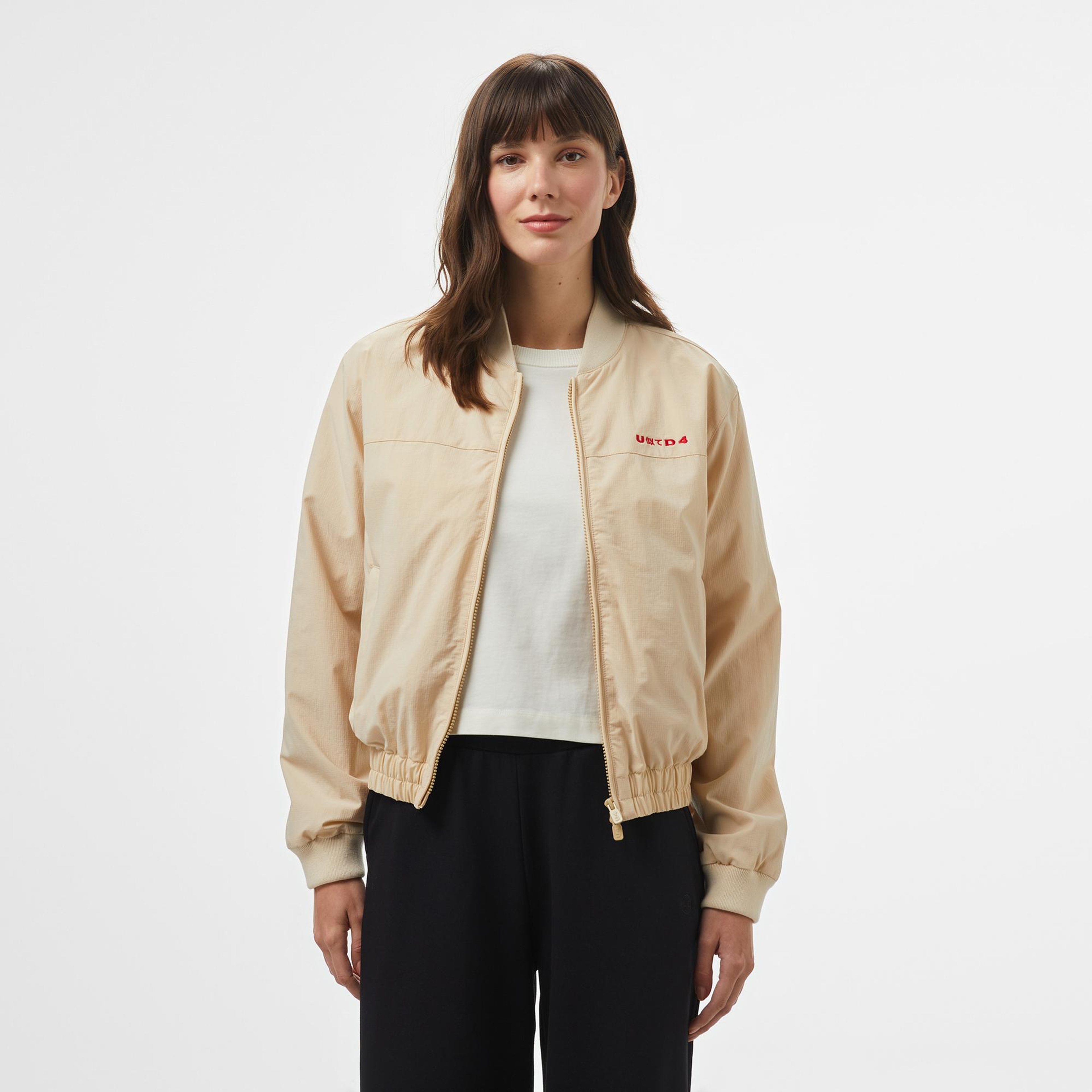 UNITED4 Kadın Krem Ceket