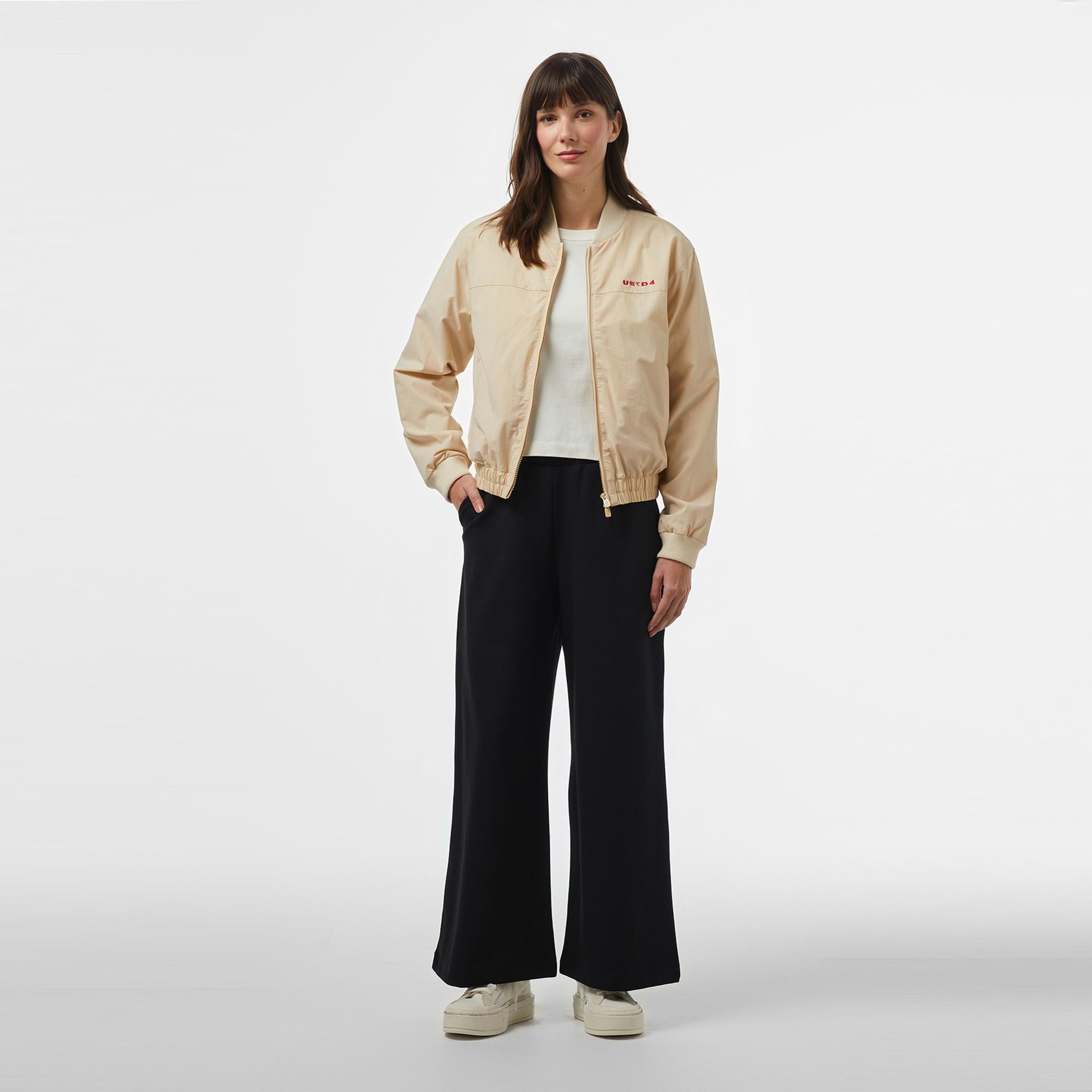 UNITED4 Kadın Krem Ceket