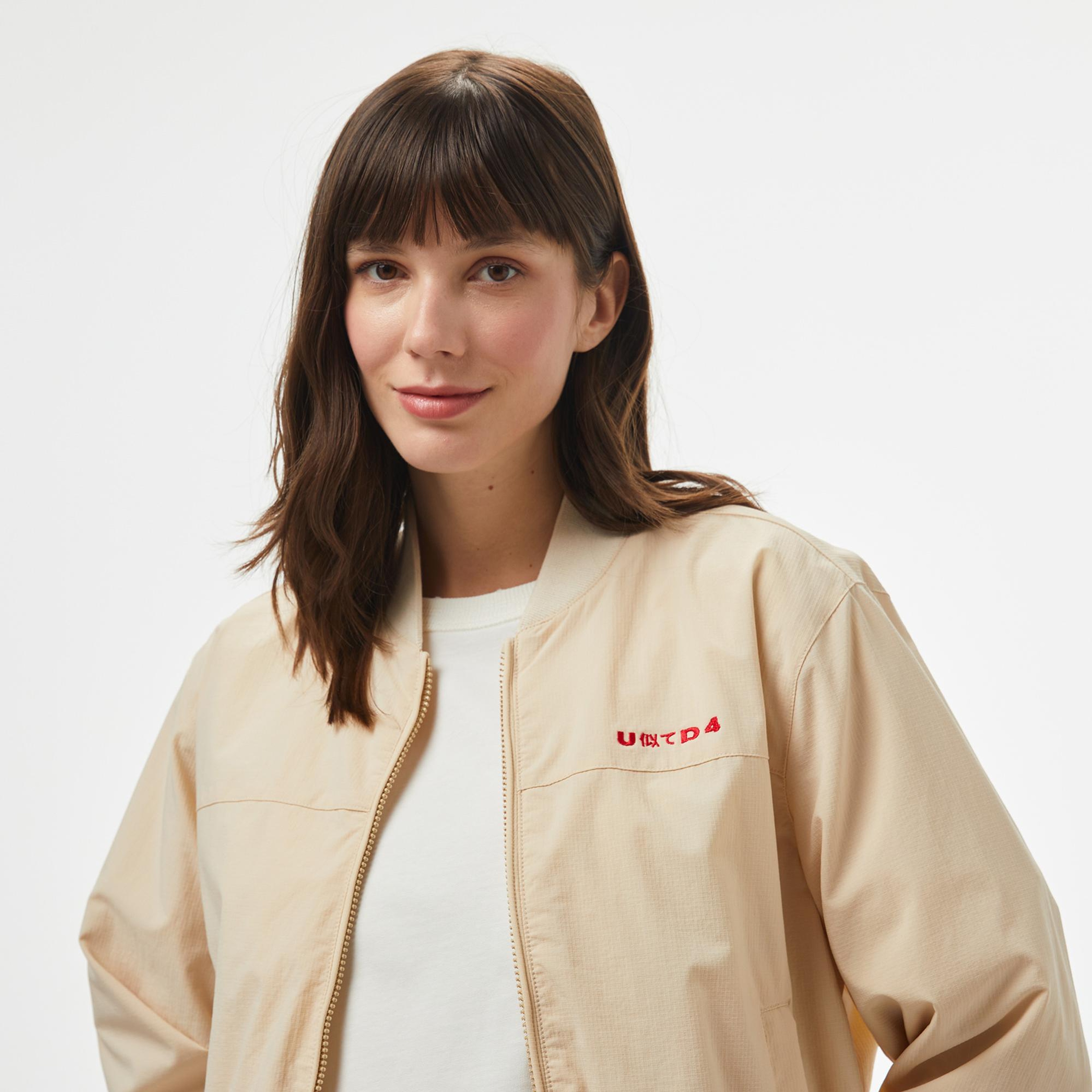 UNITED4 Kadın Krem Ceket