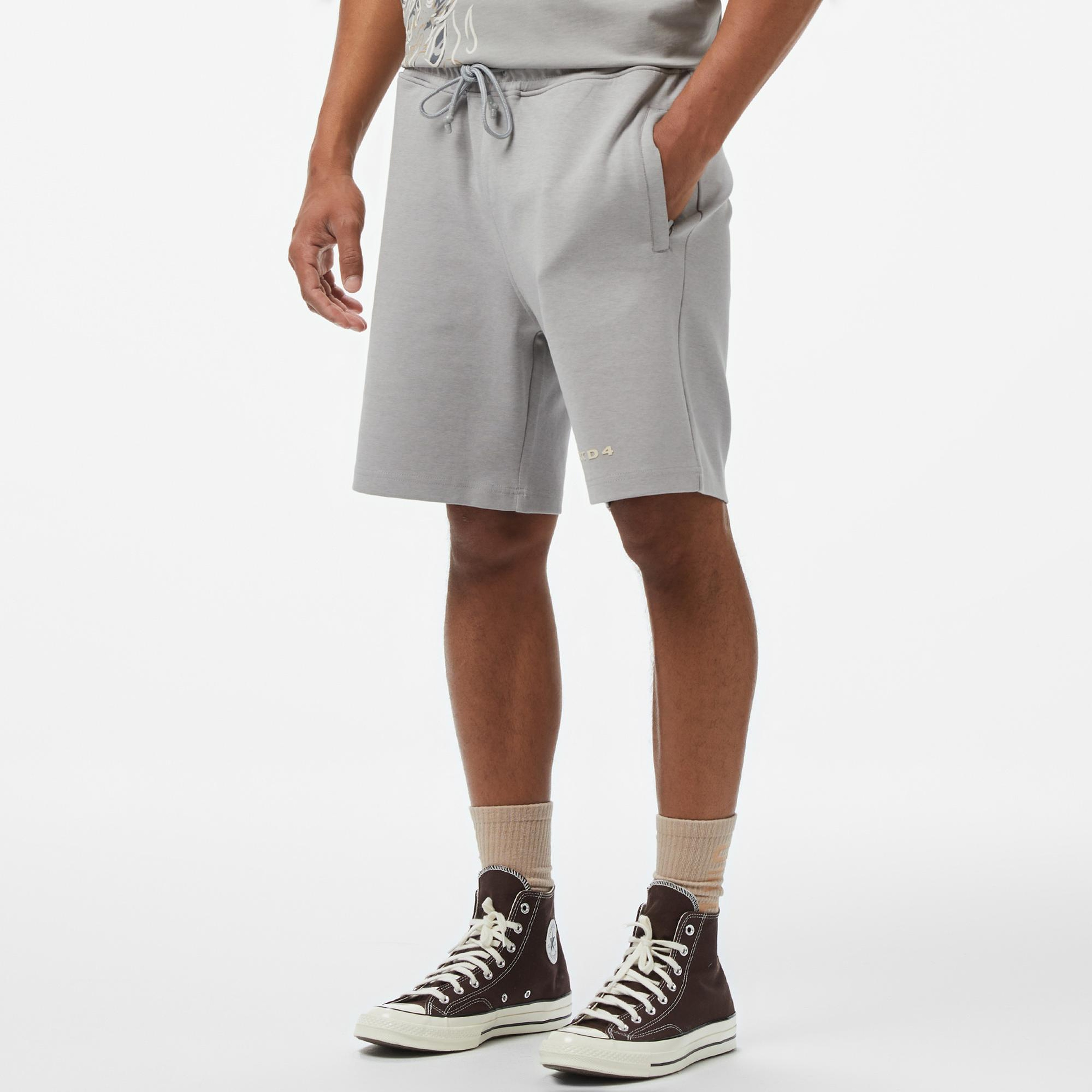 UNITED4 Classic Erkek Gri Şort
