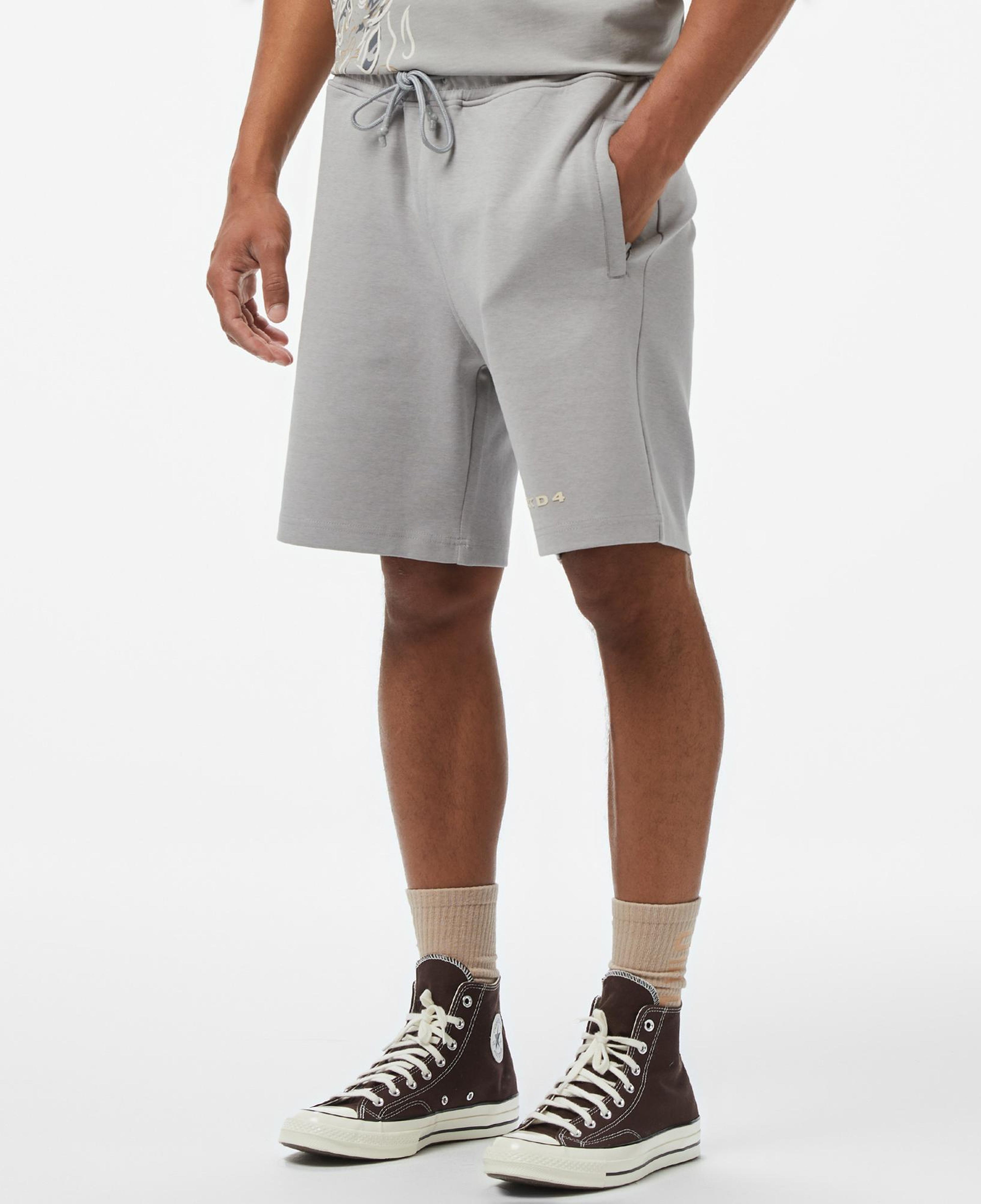 UNITED4 Classic Erkek Gri Şort