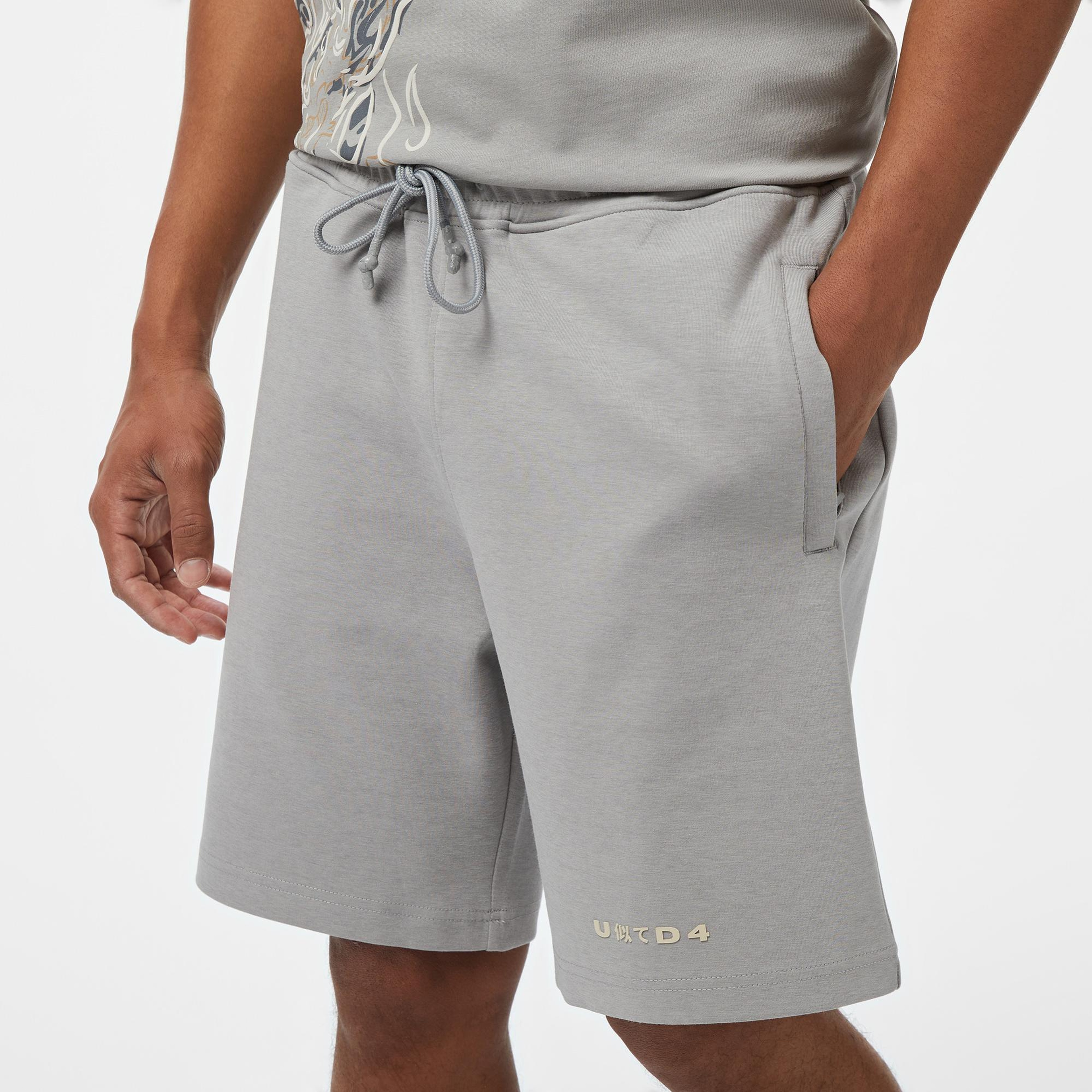UNITED4 Classic Erkek Gri Şort