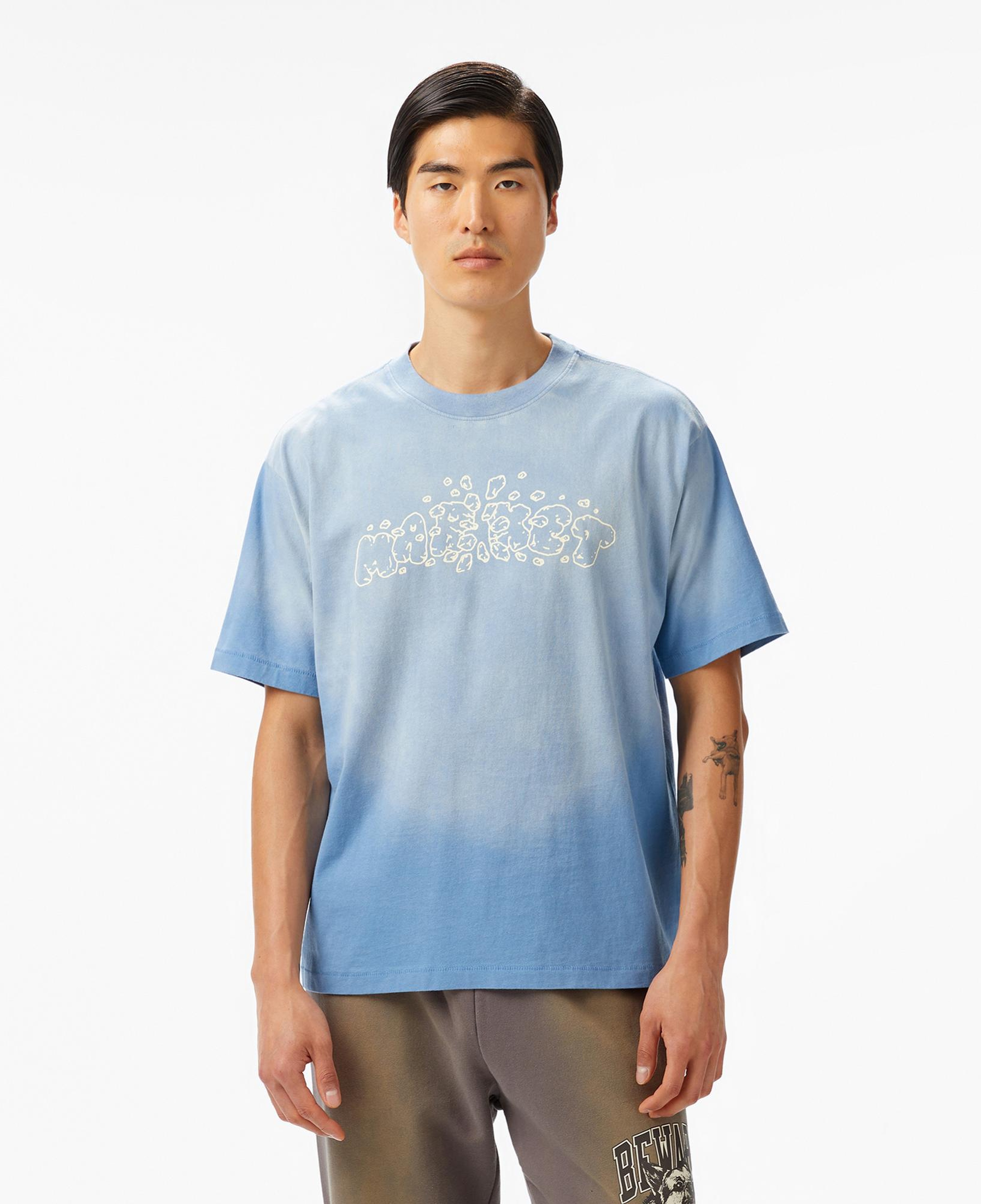 The Market Crash Unisex Mavi T-Shirt