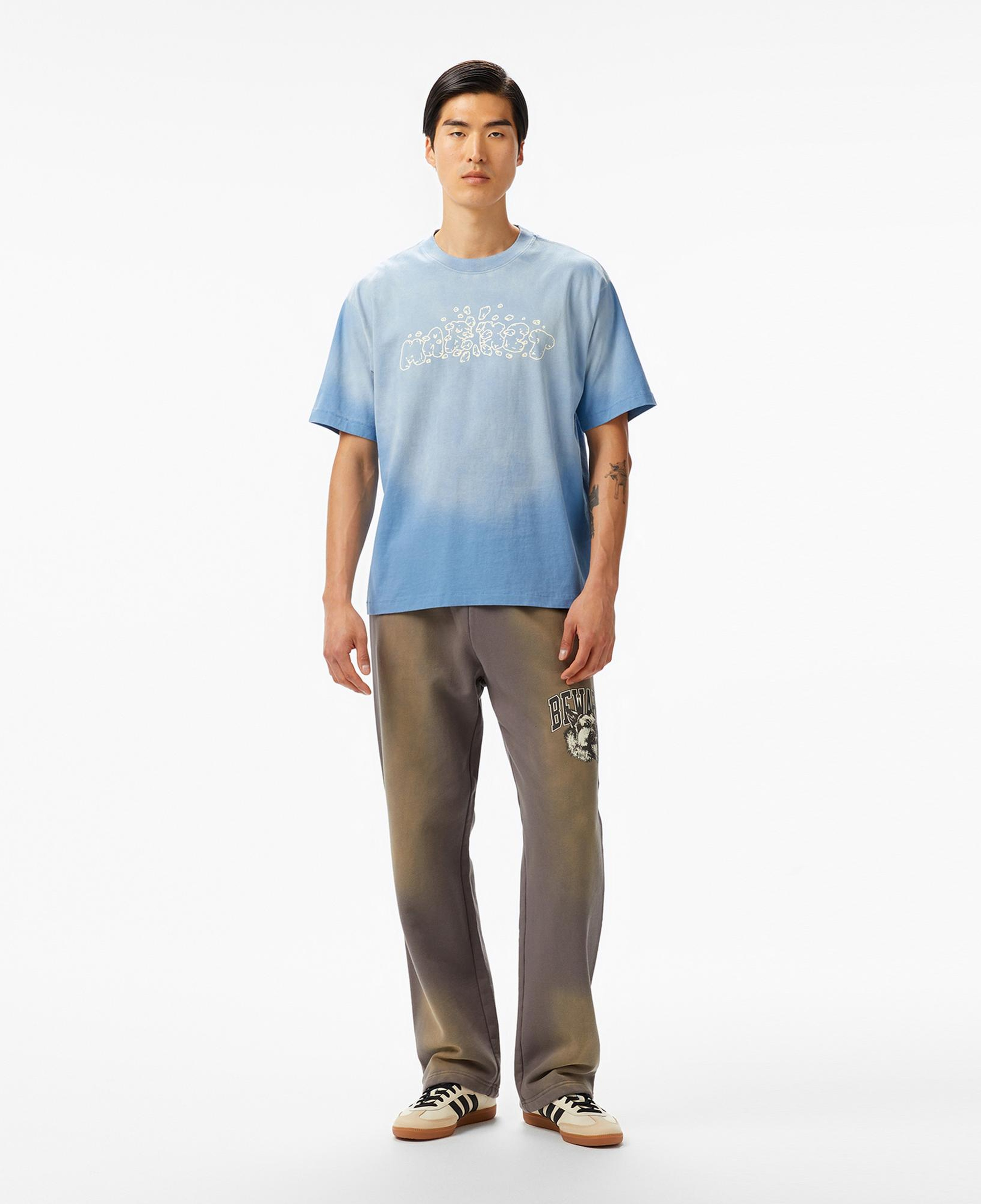 The Market Crash Unisex Mavi T-Shirt