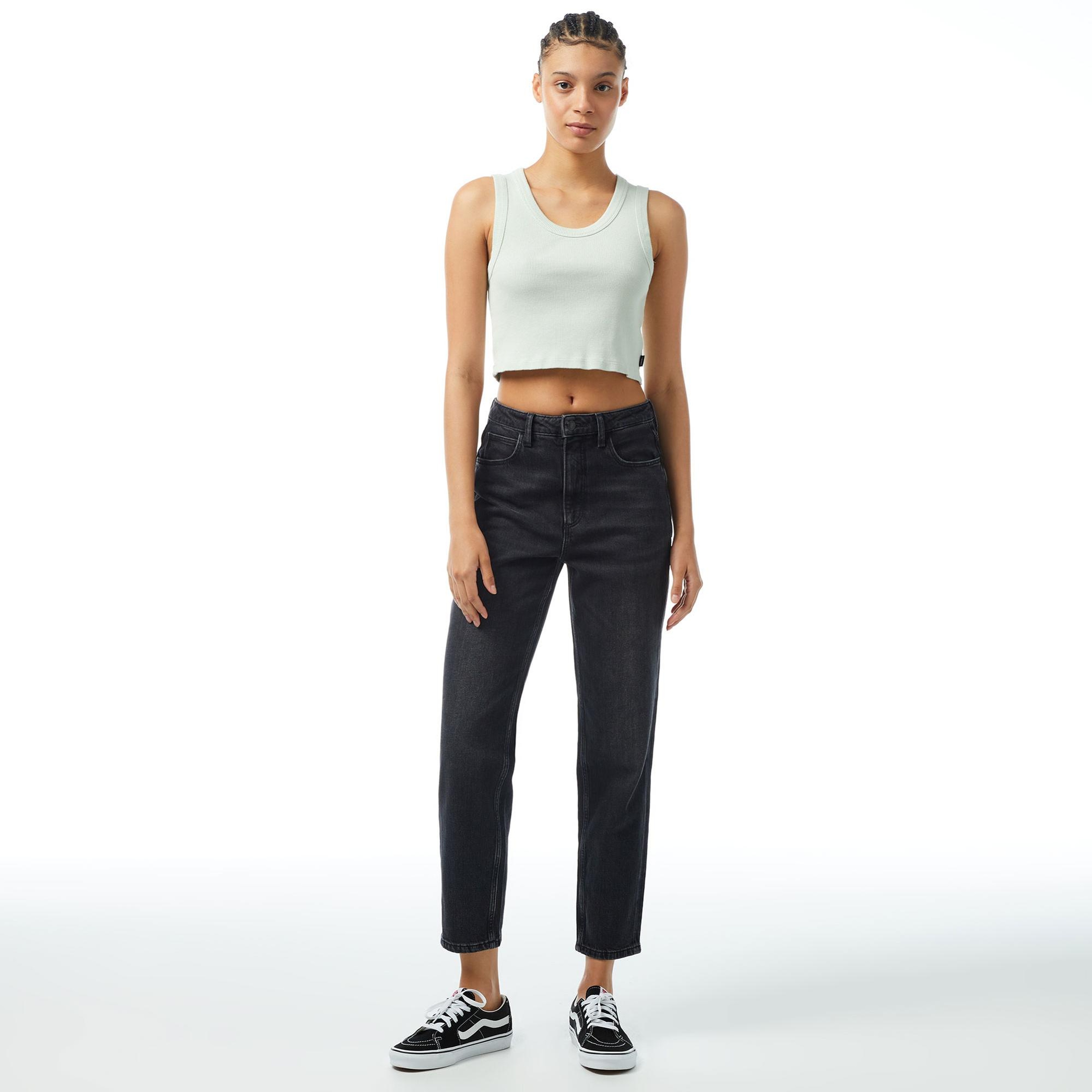 Vans Drew Rib Tank Kadın Yeşil T-Shirt